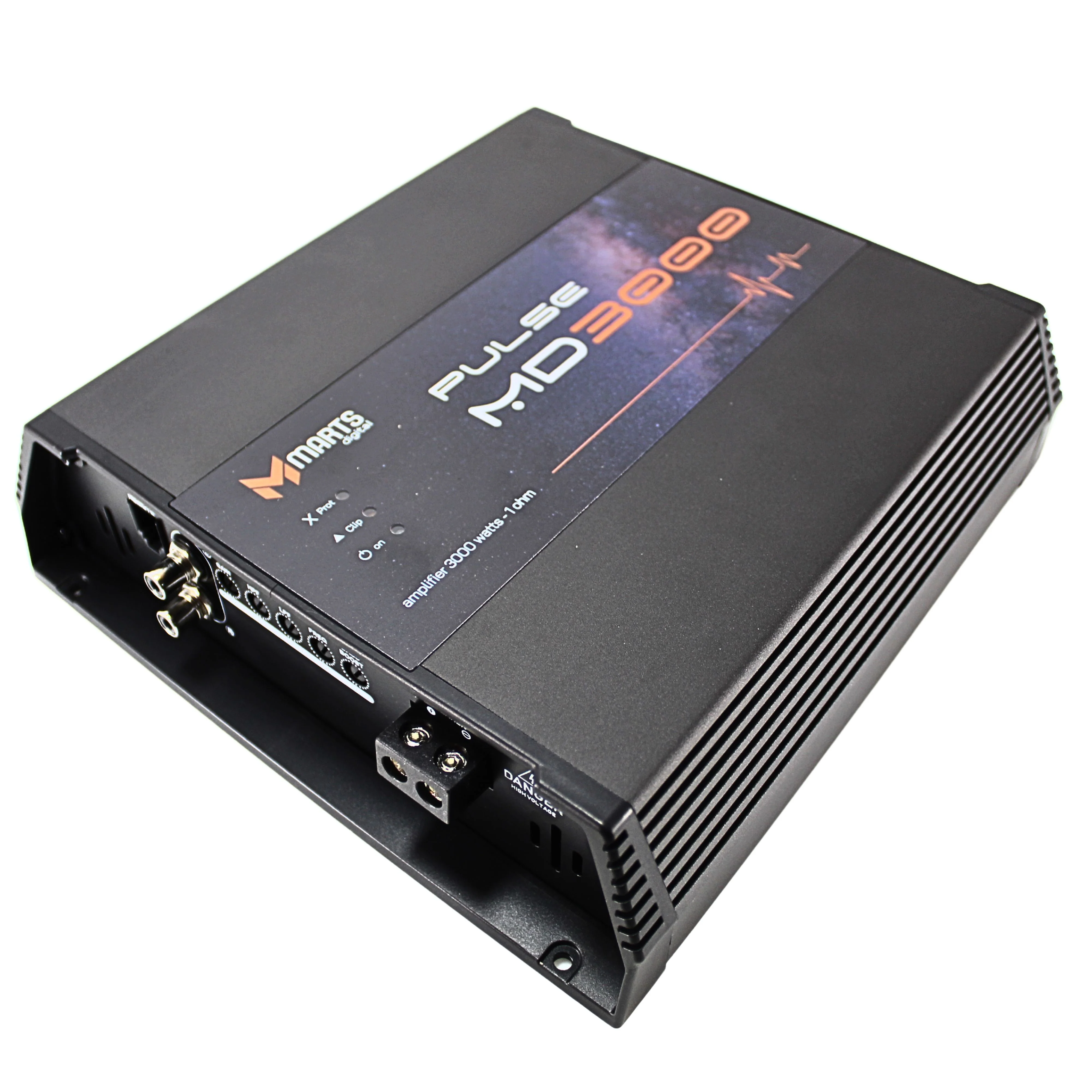 Monoblock 3000 Watt 1 ohm Class D Full Range Amplifier with Bass Knob - Image 2