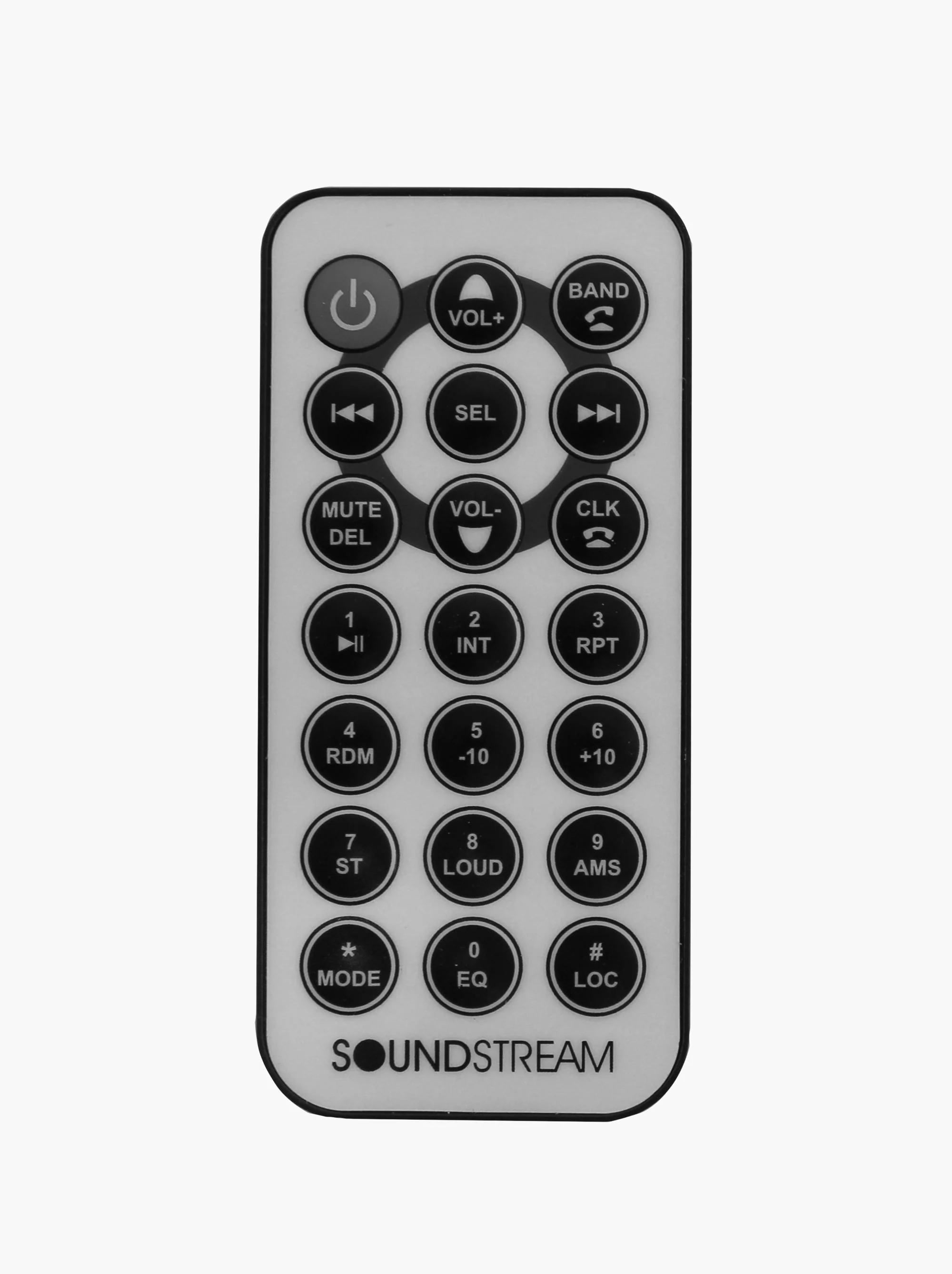 1-DIN Head Unit Radio BT/AUX/USB/CD RGB LED Accents w/ Remote SMR-21B - Image 3