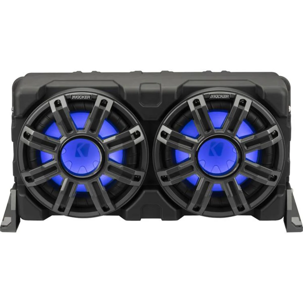 10" 4-Ohm 400 Watts RMS Loaded Marine Subwoofer Enclosure with Passive Radiator - Image 3