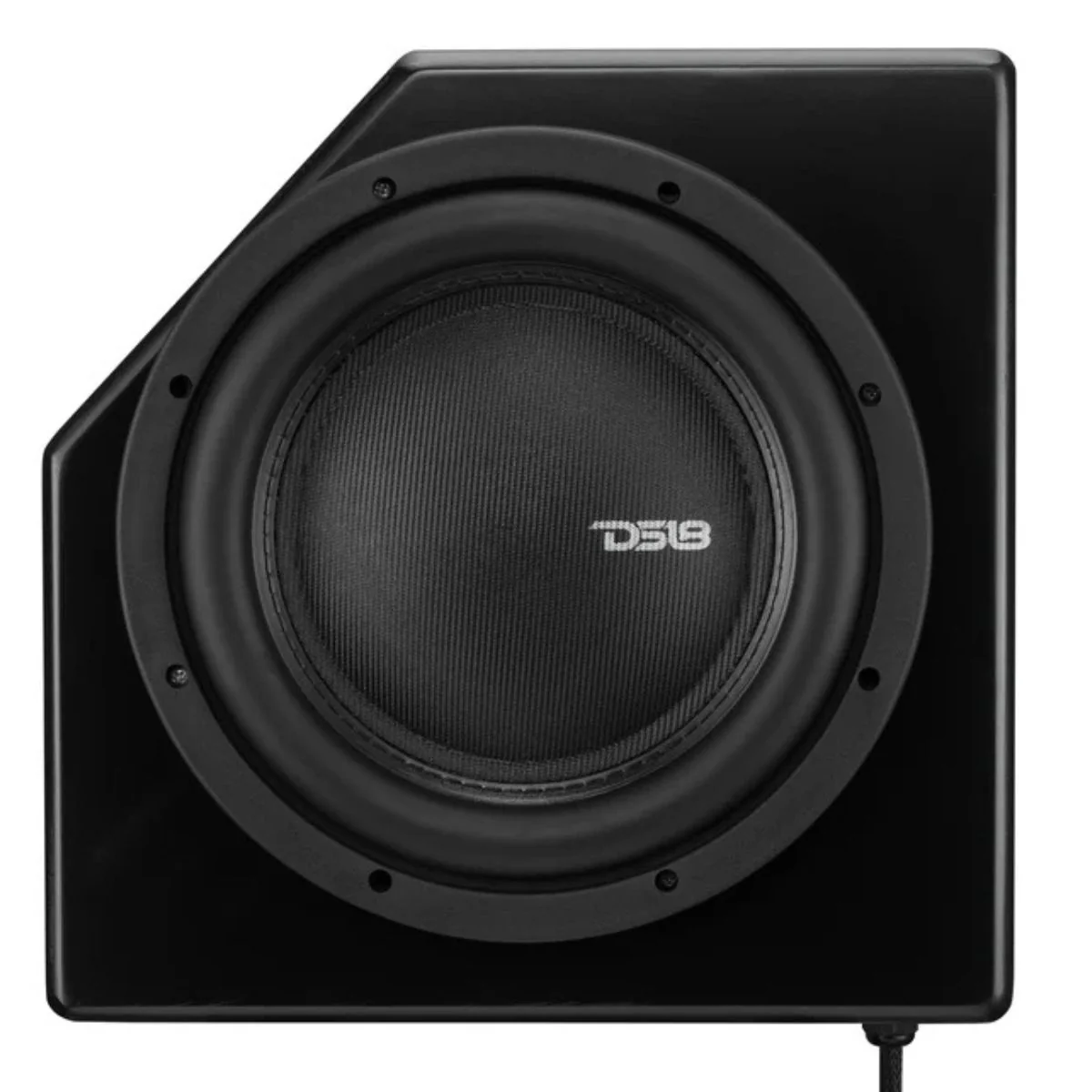 10" 600W RMS Under-Seat Sub Enclosure Can-Am Maverick X3 4-Door Rear Driver Side - Image 2