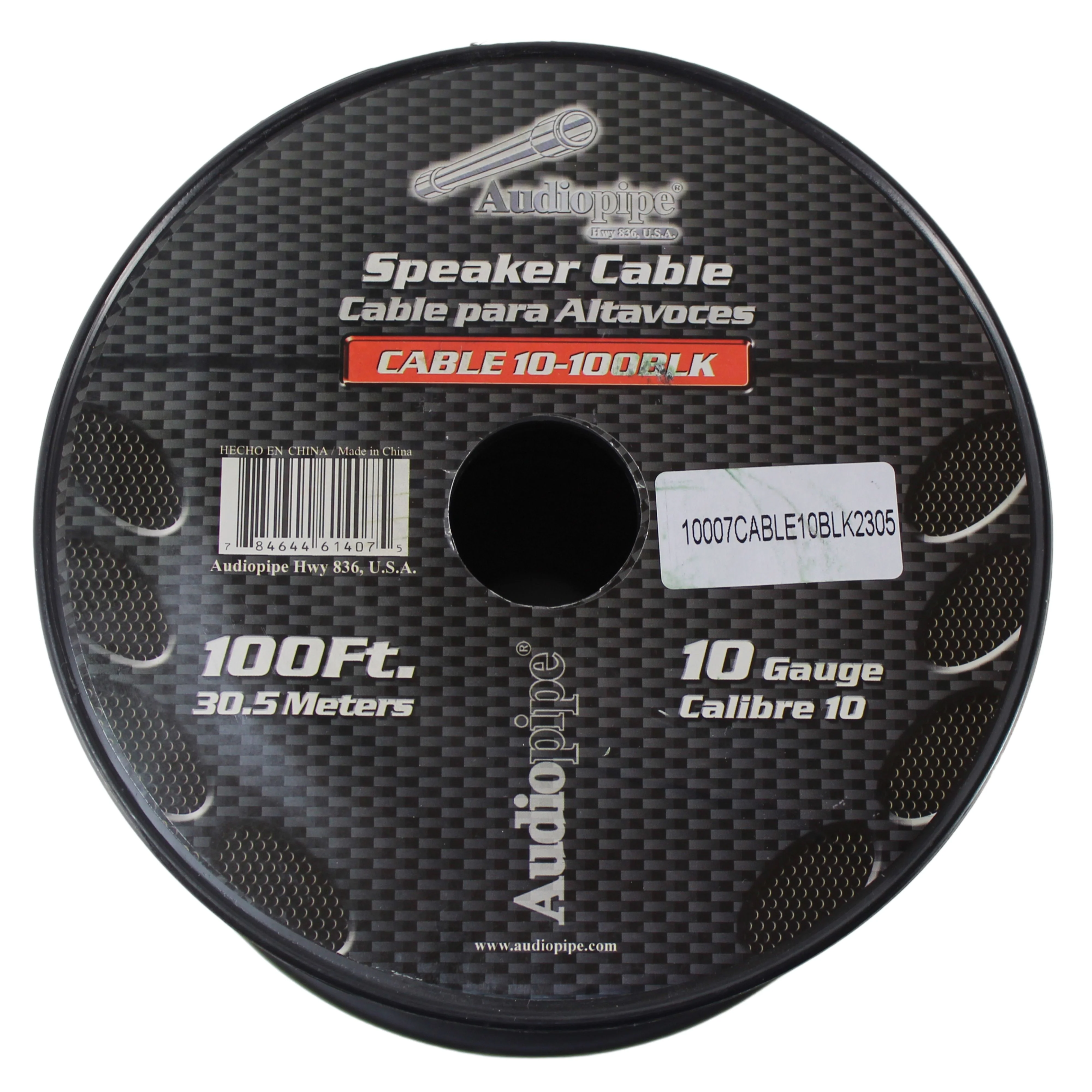 10 GA AWG Black/Red PVC Jacketed CCA Audiopipe Speaker Wire Lot Cut By The Foot - Image 3