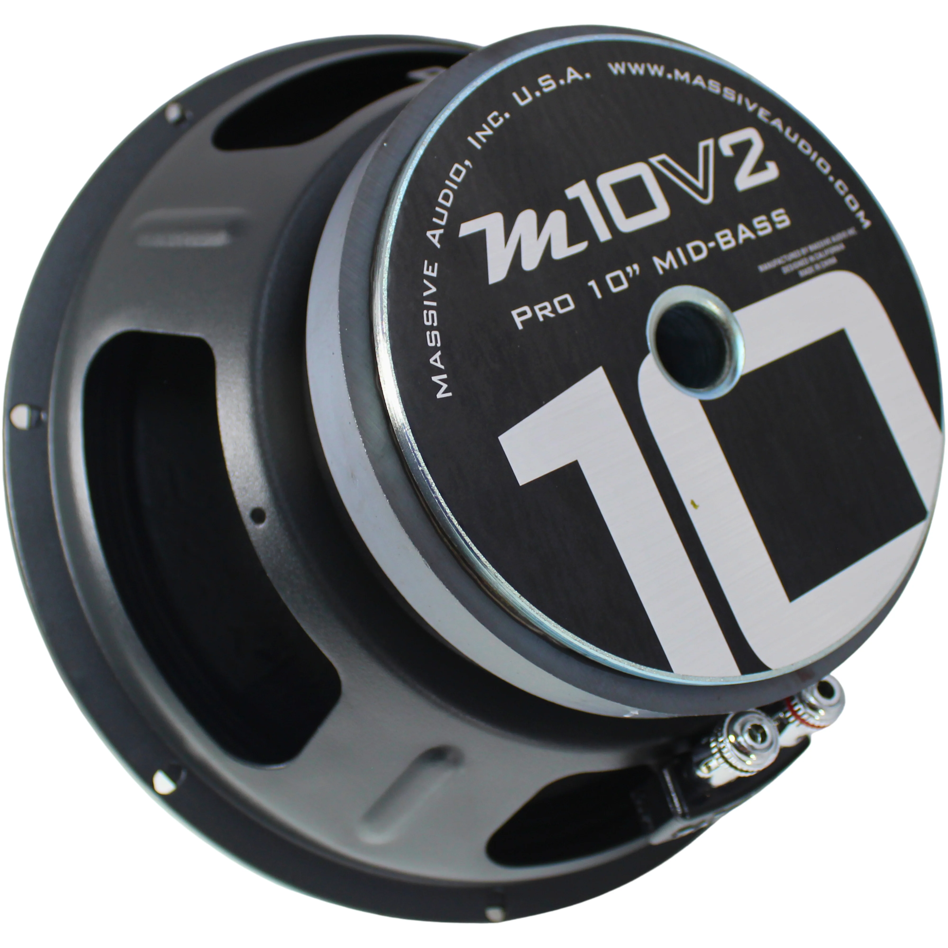 10" 150W RMS 8-Ohm Mid-Range Speaker Massive Audio M Series v2 / M10-v2 - Image 4