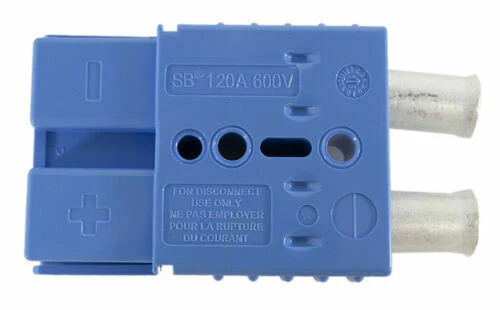 Anderson Connector 4 AWG Gauge Blue Bullet Quick Disconnect SB120 - Image 5