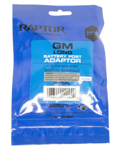 Metra Long GM Side Post Adapter Battery Terminal 24K Gold Plated R4SPL - Image 4