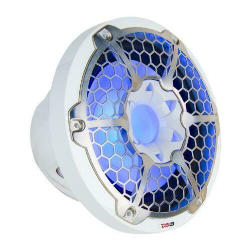 DS18 Hydro 10" White Marine Subwoofer Powersports 600W 4 Ohm RGB LED NXL10SUB - Image 3