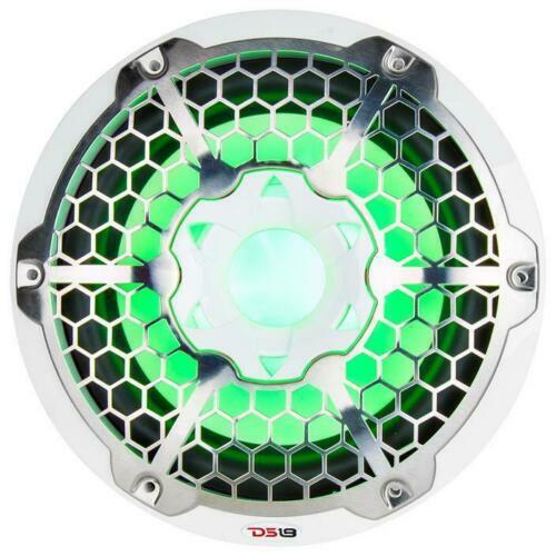 DS18 Hydro 10" White Marine Subwoofer Powersports 600W 4 Ohm RGB LED NXL10SUB - Image 5