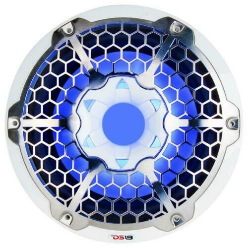 DS18 Hydro 10" White Marine Subwoofer Powersports 600W 4 Ohm RGB LED NXL10SUB - Image 6