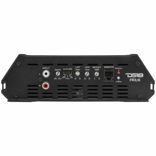 DS18 Full Range Monoblock Amplifier Class D 2000W RMS 1 Ohm /w Bass Knob FRX2K - Image 3