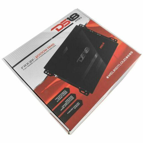 DS18 Full Range Monoblock Amplifier Class D 2000W RMS 1 Ohm /w Bass Knob FRX2K - Image 7
