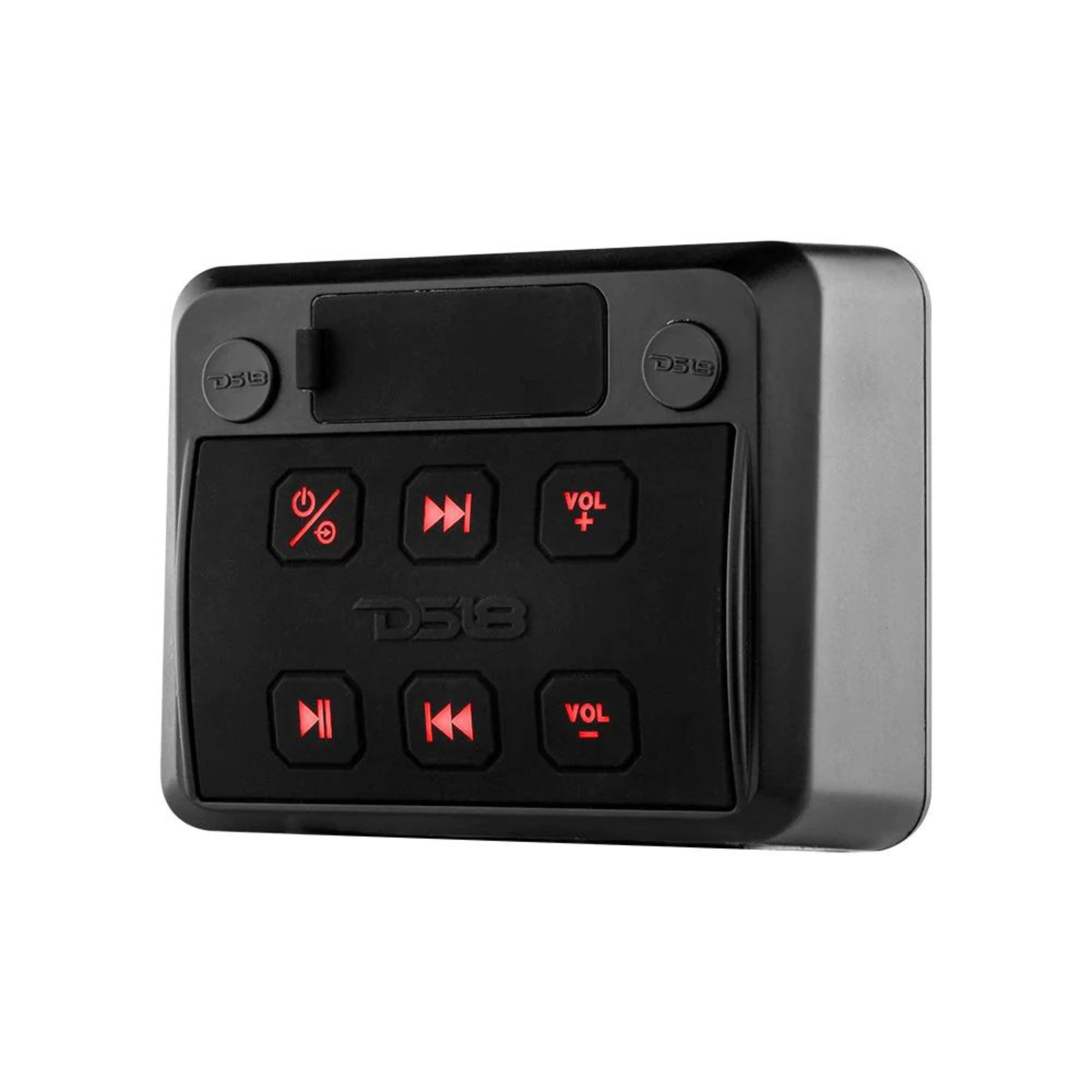 DS18 Marine Speakers with 2 CH Amplifier Wiring Kit and Universal Receiver Combo - Image 4