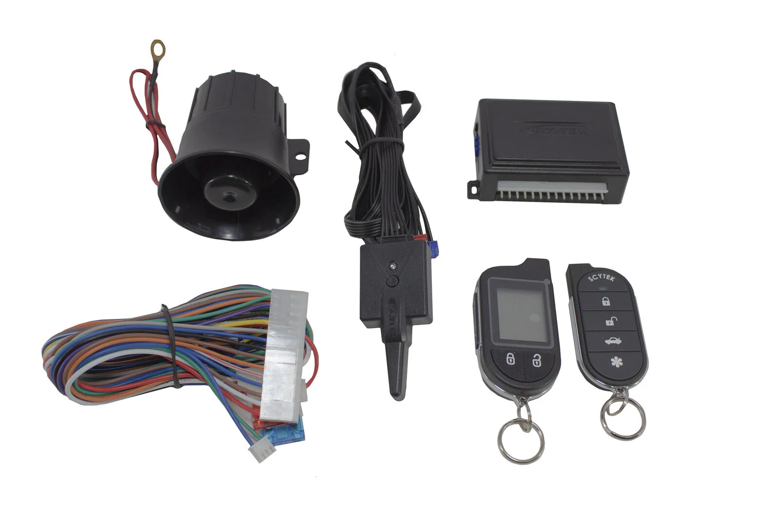 2 Way Car Alarm Security System w/ 2 Door locks Keyless Entry G777 - Image 2