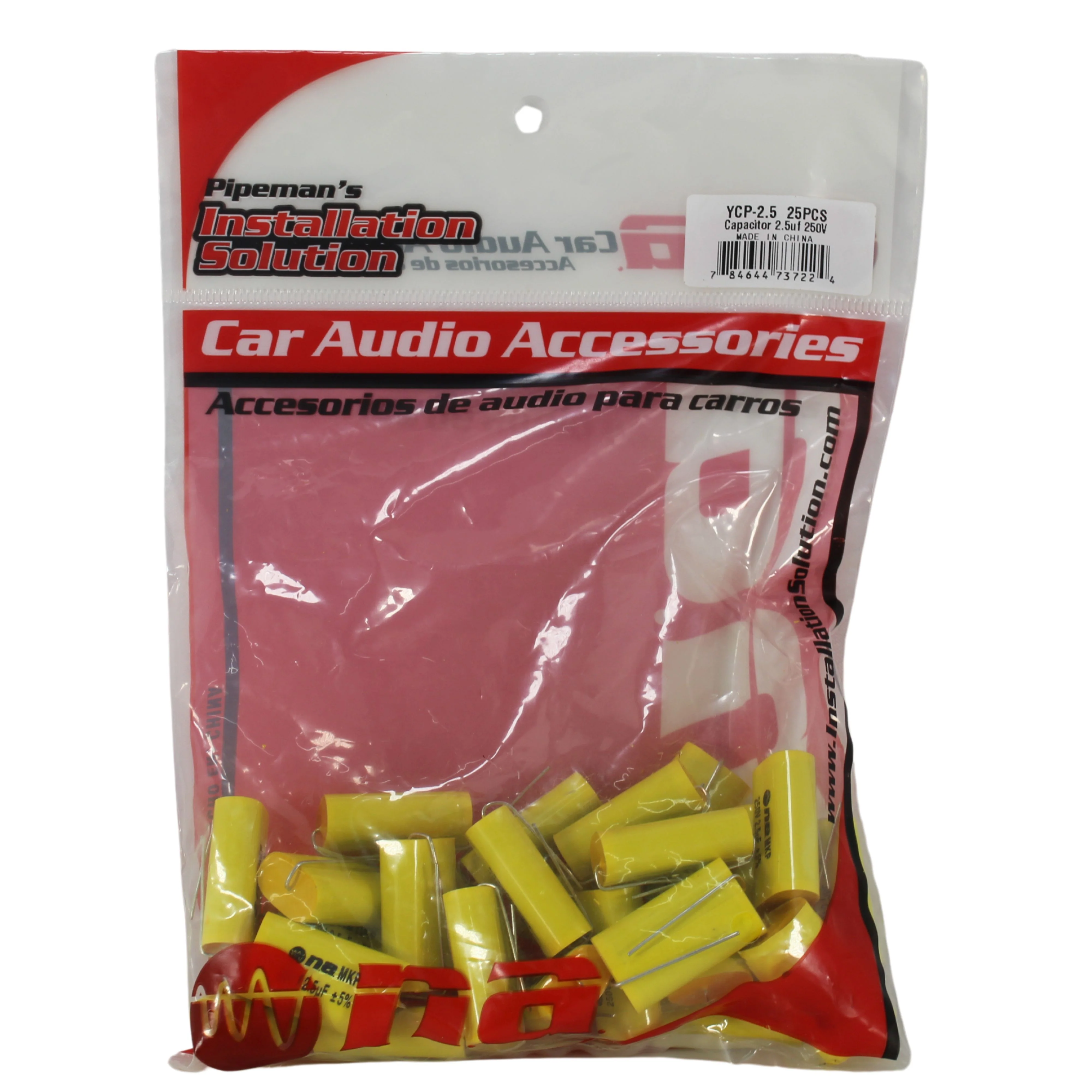 25 Pack of 2.5 Microfarad Bass Blocker 250 Volt Metalized Film Capacitors - Image 4
