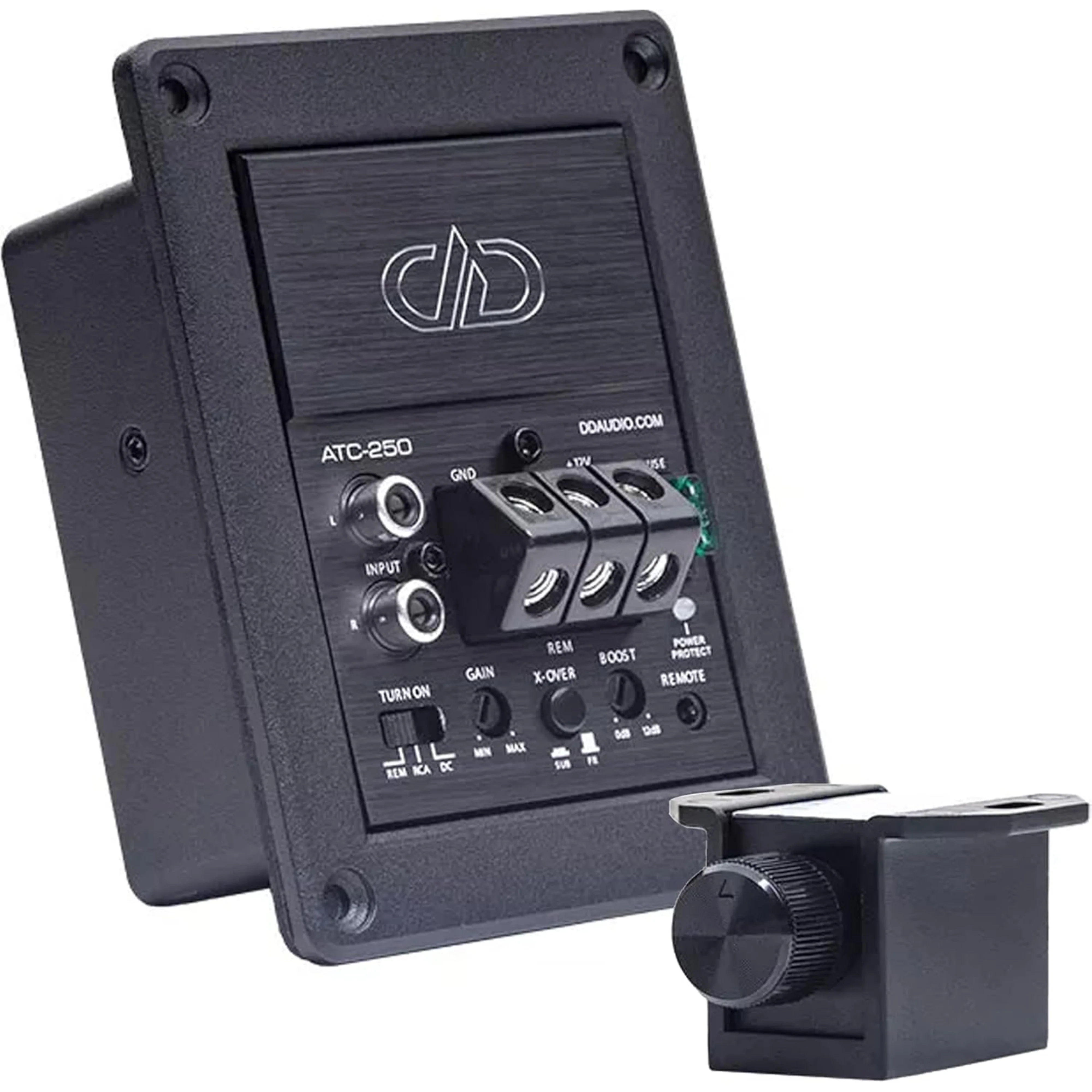 250 Watt High Speed Class D Aluminum Amplified Mini Terminal Cup w/ Remote