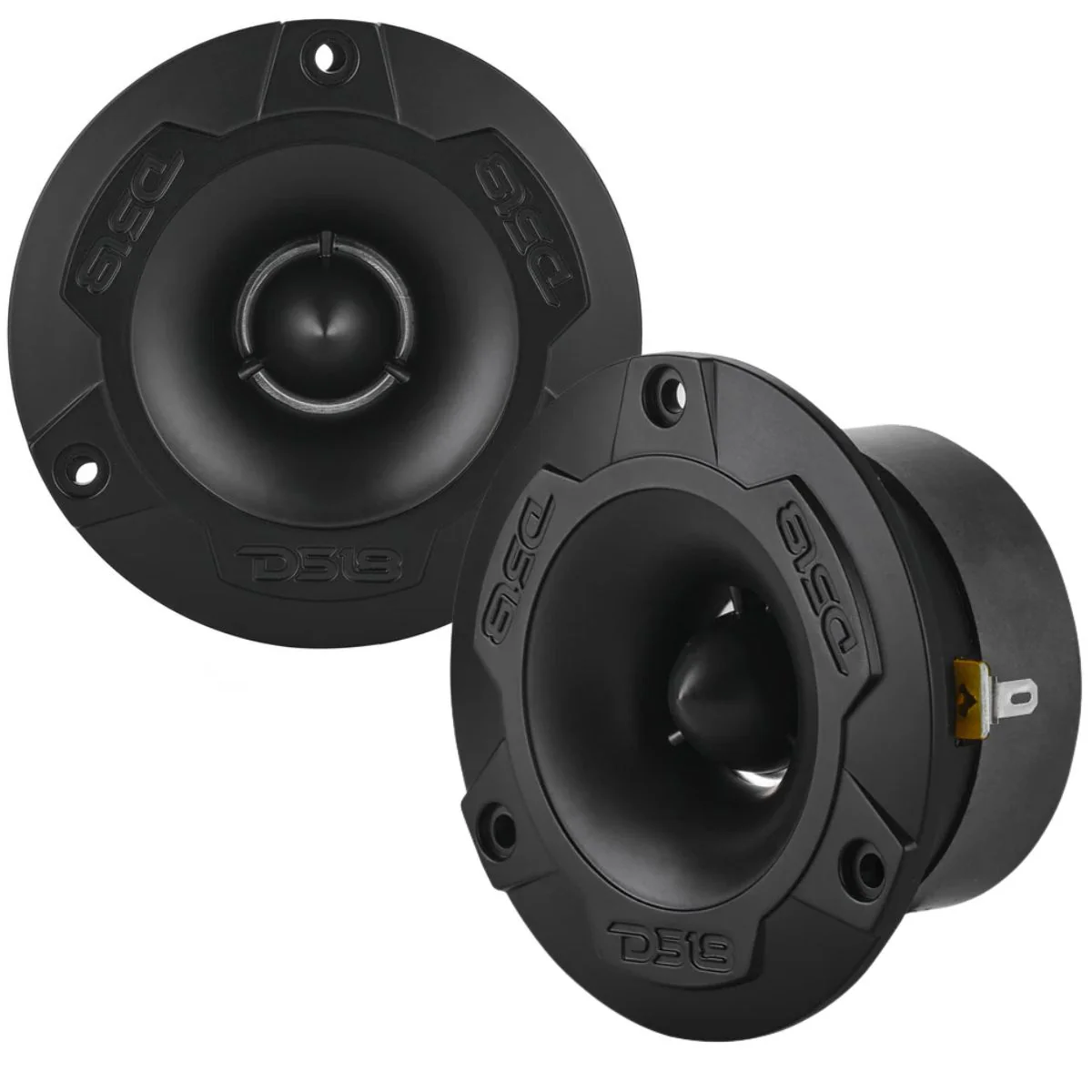 3.8” 120W RMS 4 Ohm Marine Super Bullet Tweeter Pair w/ 1” Voice Coil NXL-T1-BK - Image 2