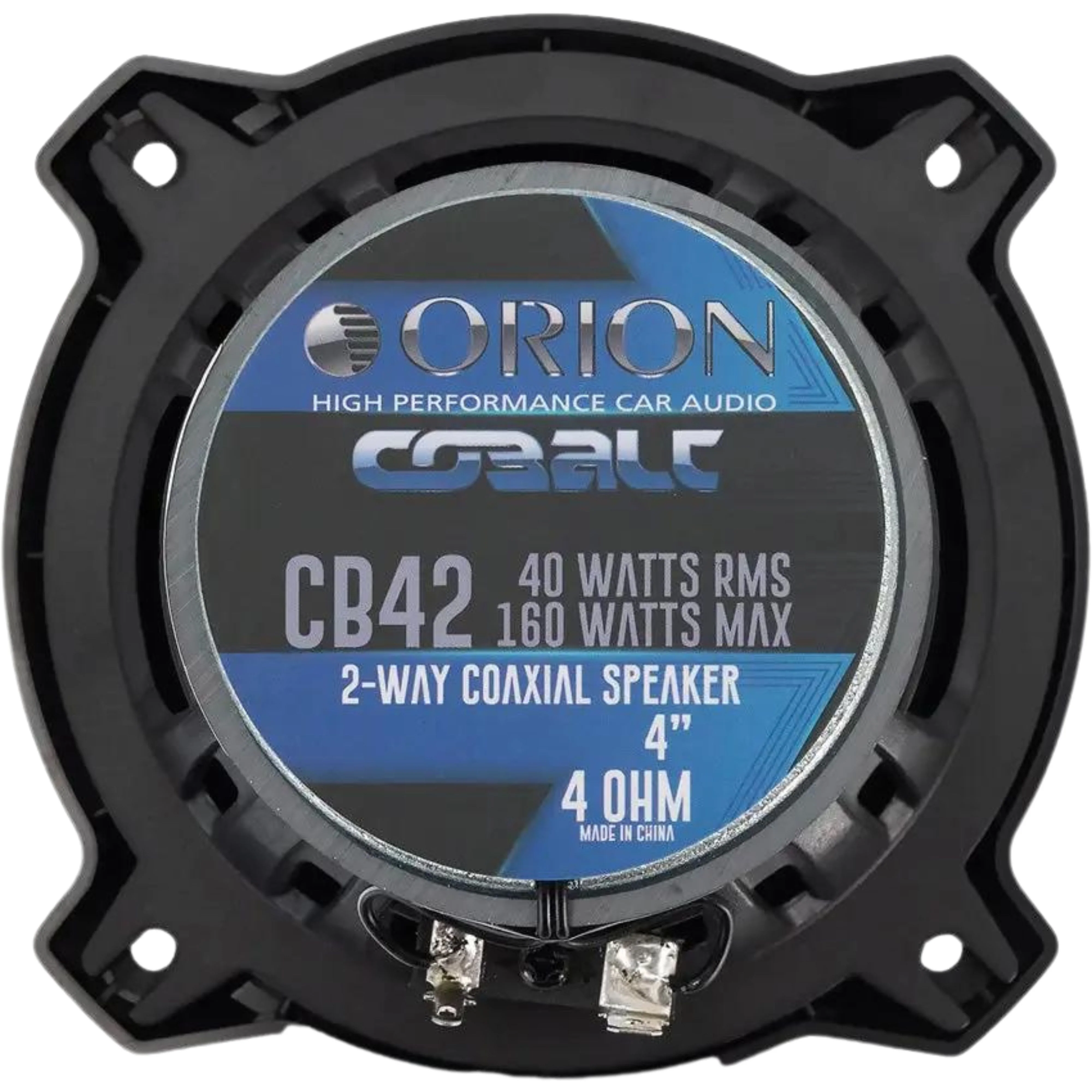 4" 40W RMS | 160W Peak 4-Ohm 2-Way Coaxial Speakers ORION COBALT Series / CB42 - Image 7