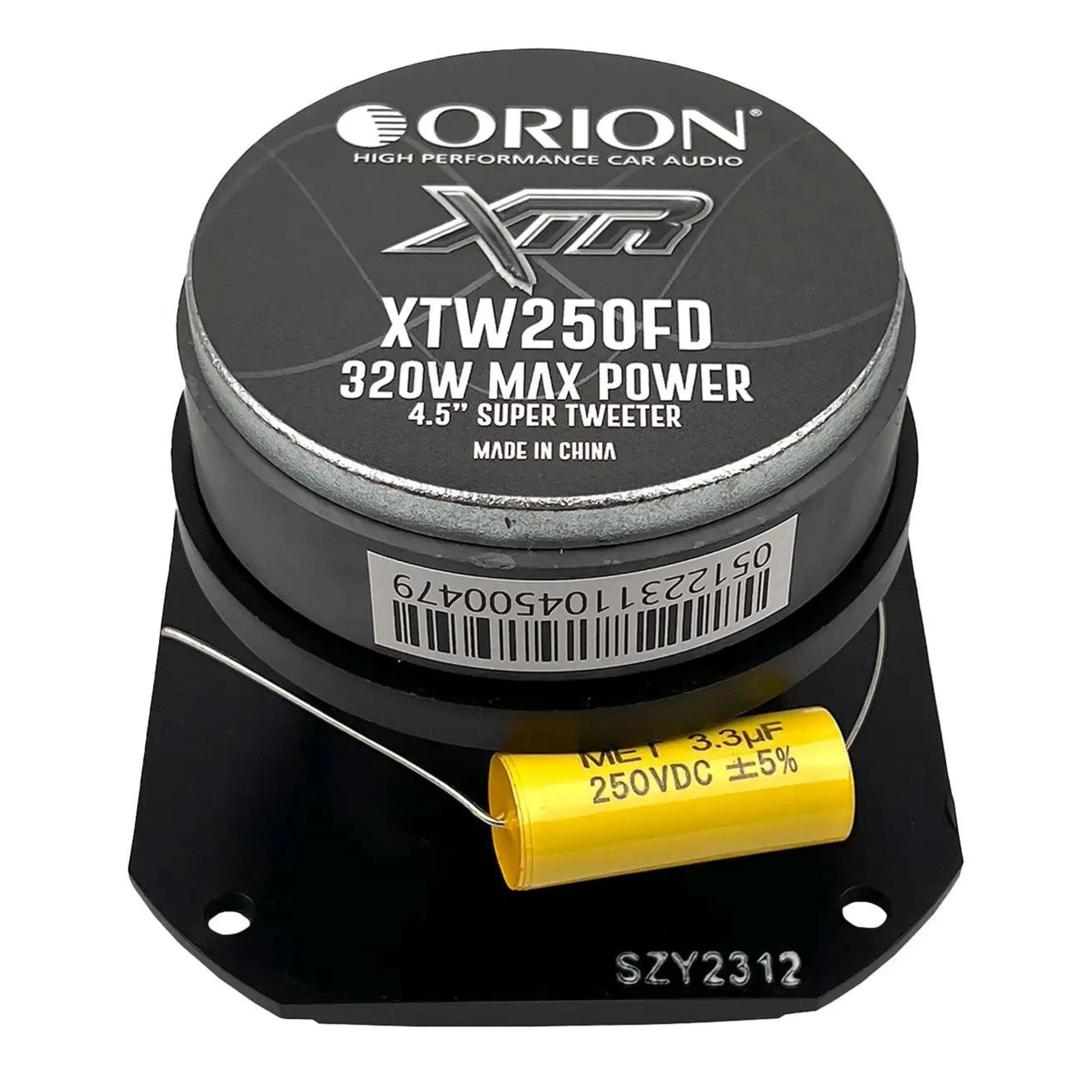 4.5" 4-Ohm 80 Watt RMS Bullet Super Tweeter Orion Car Audio XTR Pro XTW250FD - Image 5