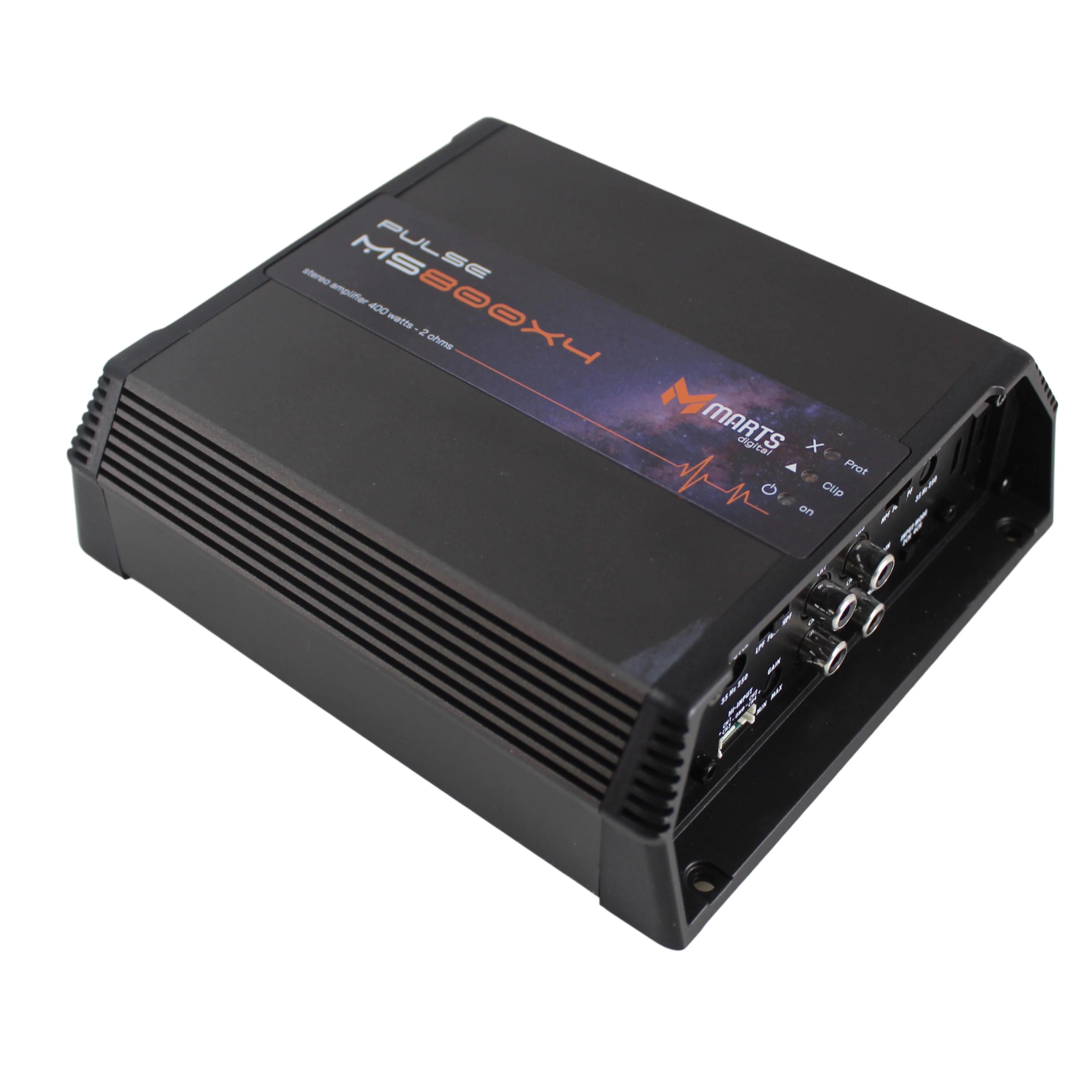 4 Channel 400 watts 2 ohms Class D Compact Full Range Amplifier Marts Digital - Image 3
