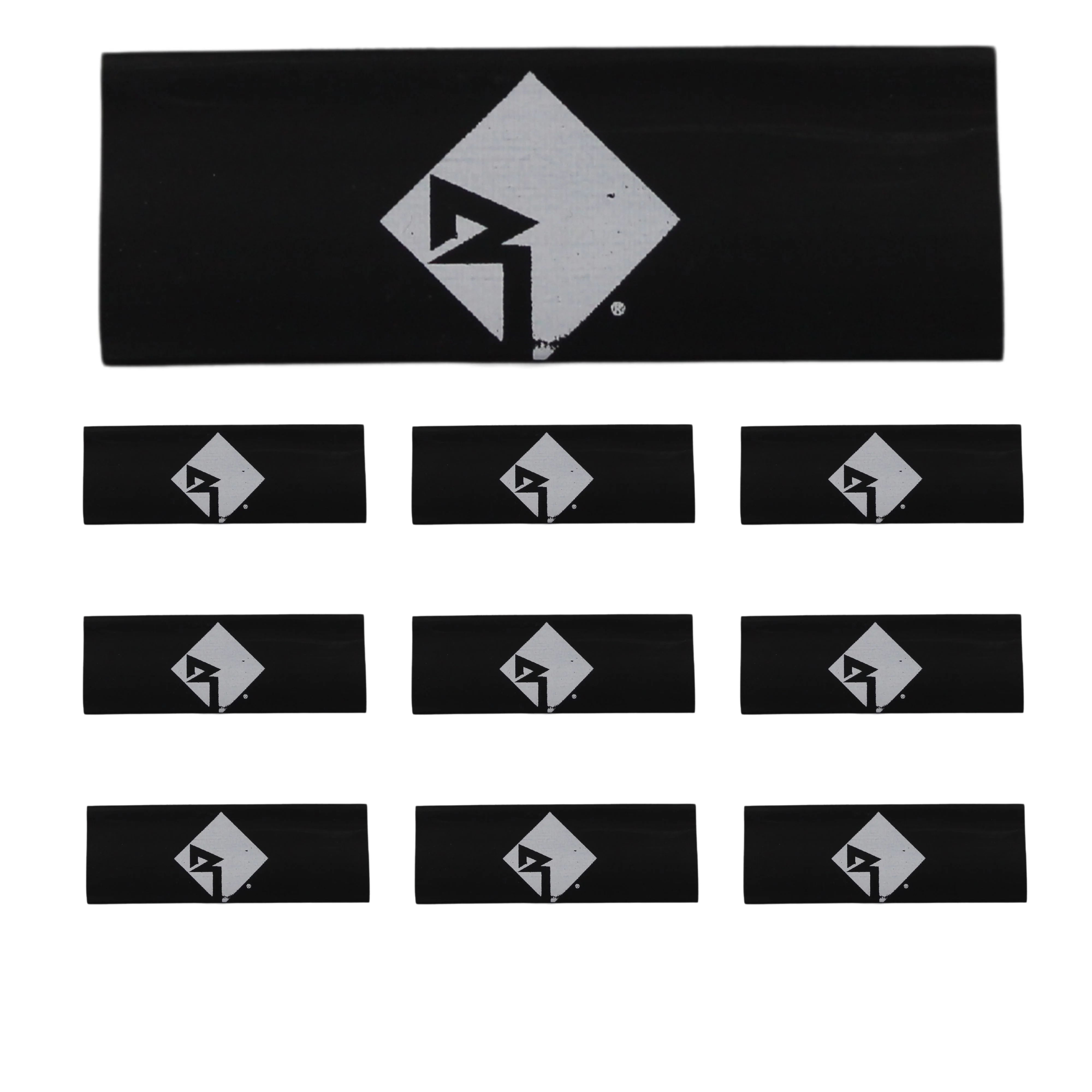 4 Gauge 3:1 Heat Shrink with Rockford Fosgate Logo 10 Pack Black - Image 3