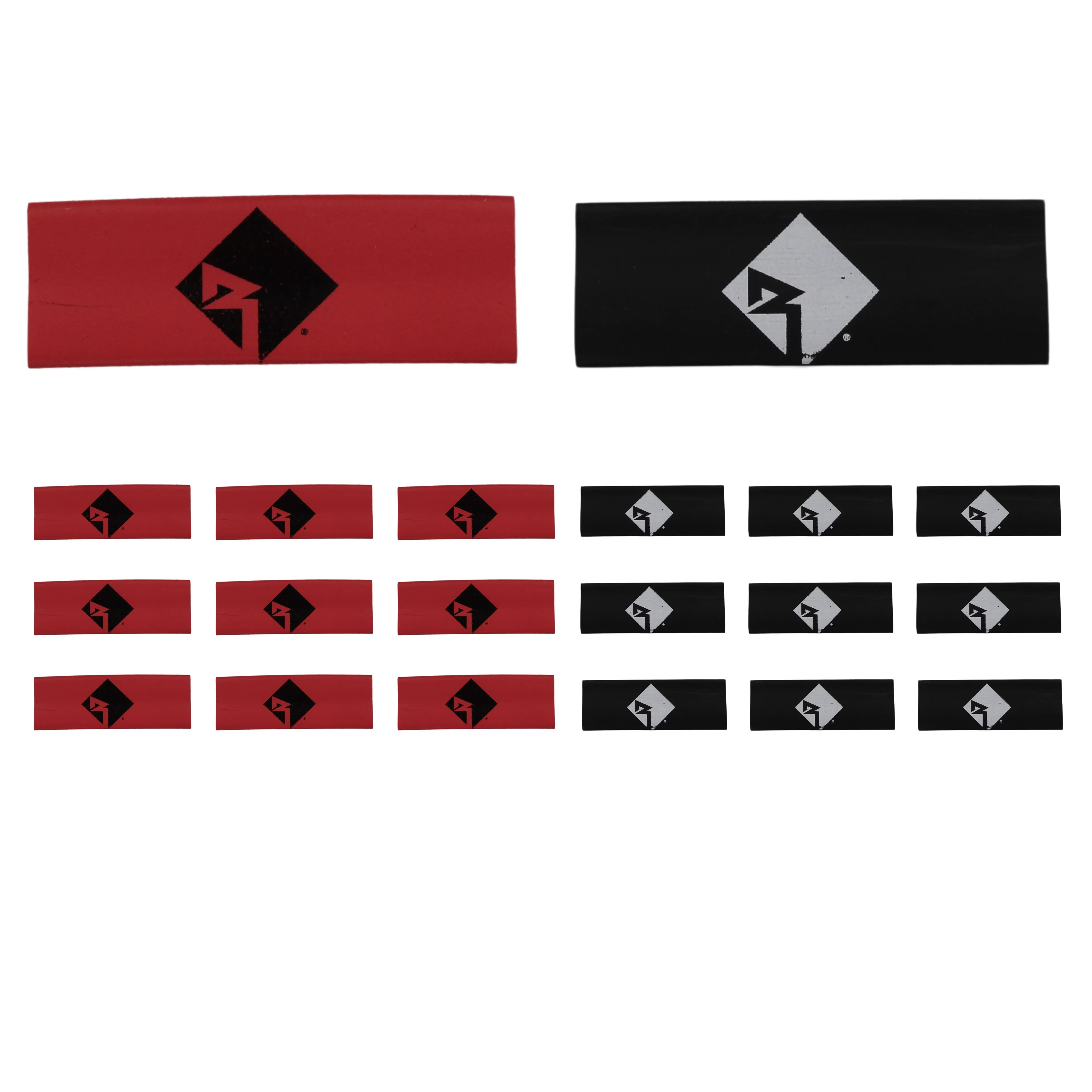 4 Gauge 3:1 Heat Shrink with Rockford Fosgate Logo Black/Red 20 Pack - Image 2