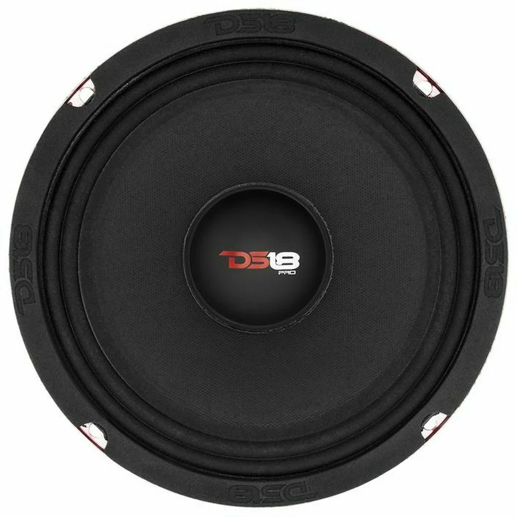 DS18 4 Pro 8" Mid range Loud speakers + 4 Channel 1600 Amplifier + 4G Ampkit - Image 2
