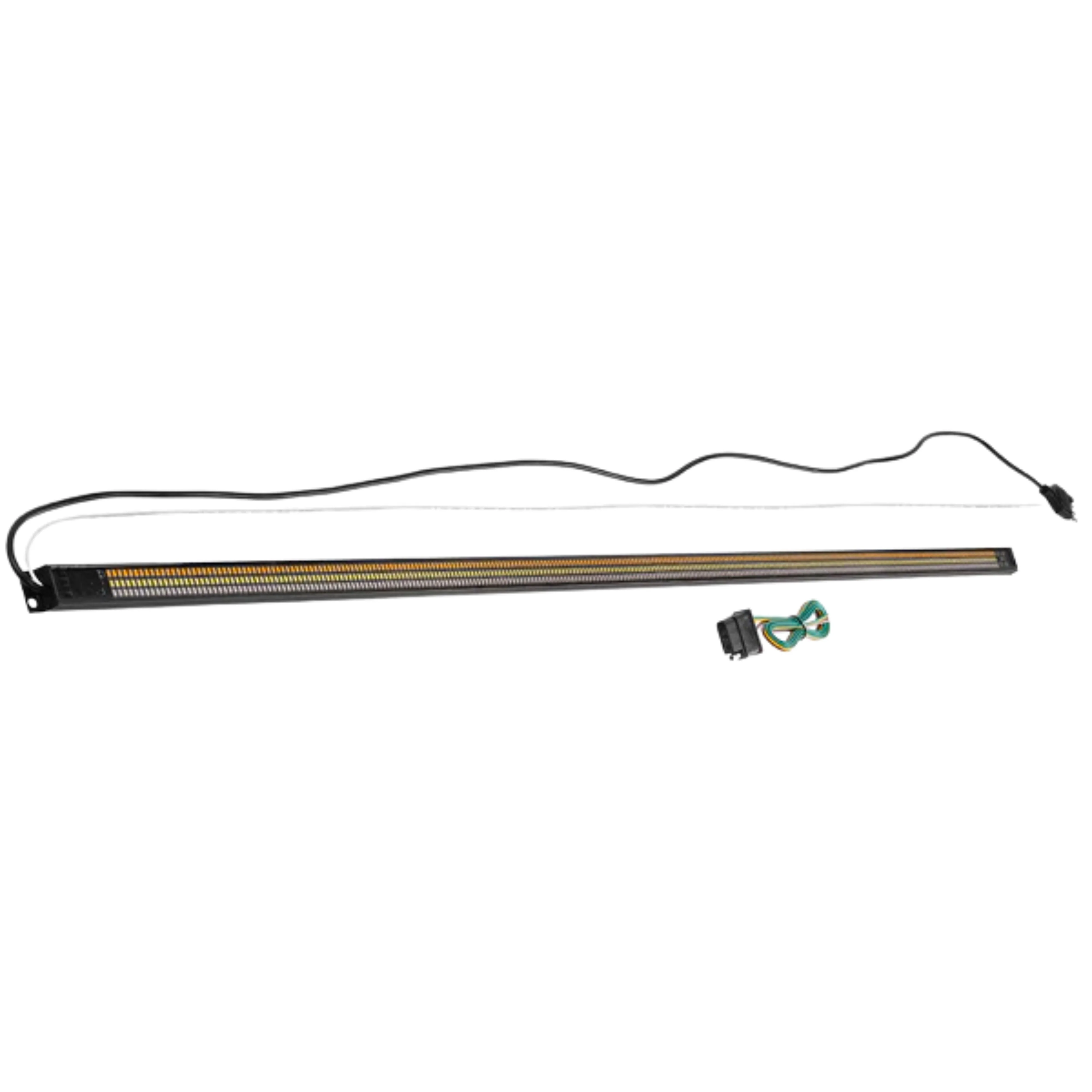 48" 12V 35 Watts Triple Row LED Tailgate Light Bar w/ Sequential RED Turn Signal