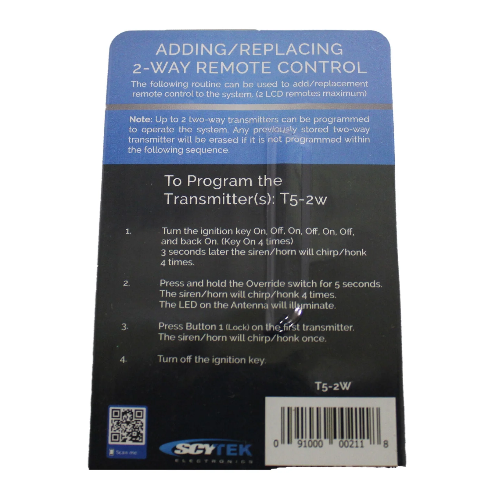 New SCYTEK 5-Button 2-Way LCD Remote Transmitter Astra777, 1000rs , Galaxy - Image 4