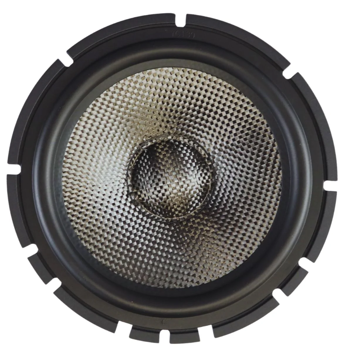 6.5" 110 W RMS Carbon Fiber Midrange Speaker Pair Sundown Audio SA-Series SA6.5M - Image 2