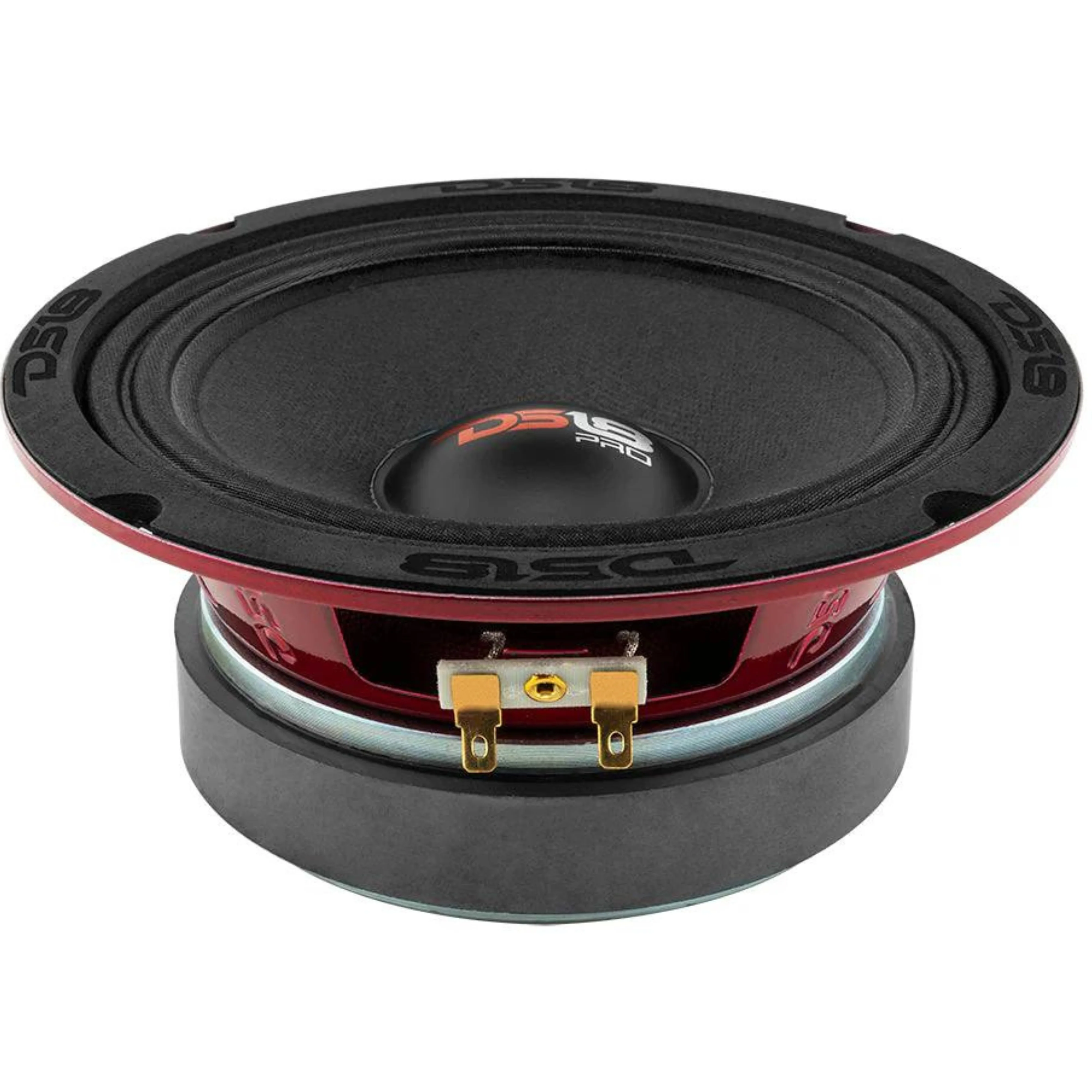 DS18 Car Audio 6.5" Midrange Loudspeaker 500 Watt 4 Ohm Red Basket PRO-X6.4M - Image 4