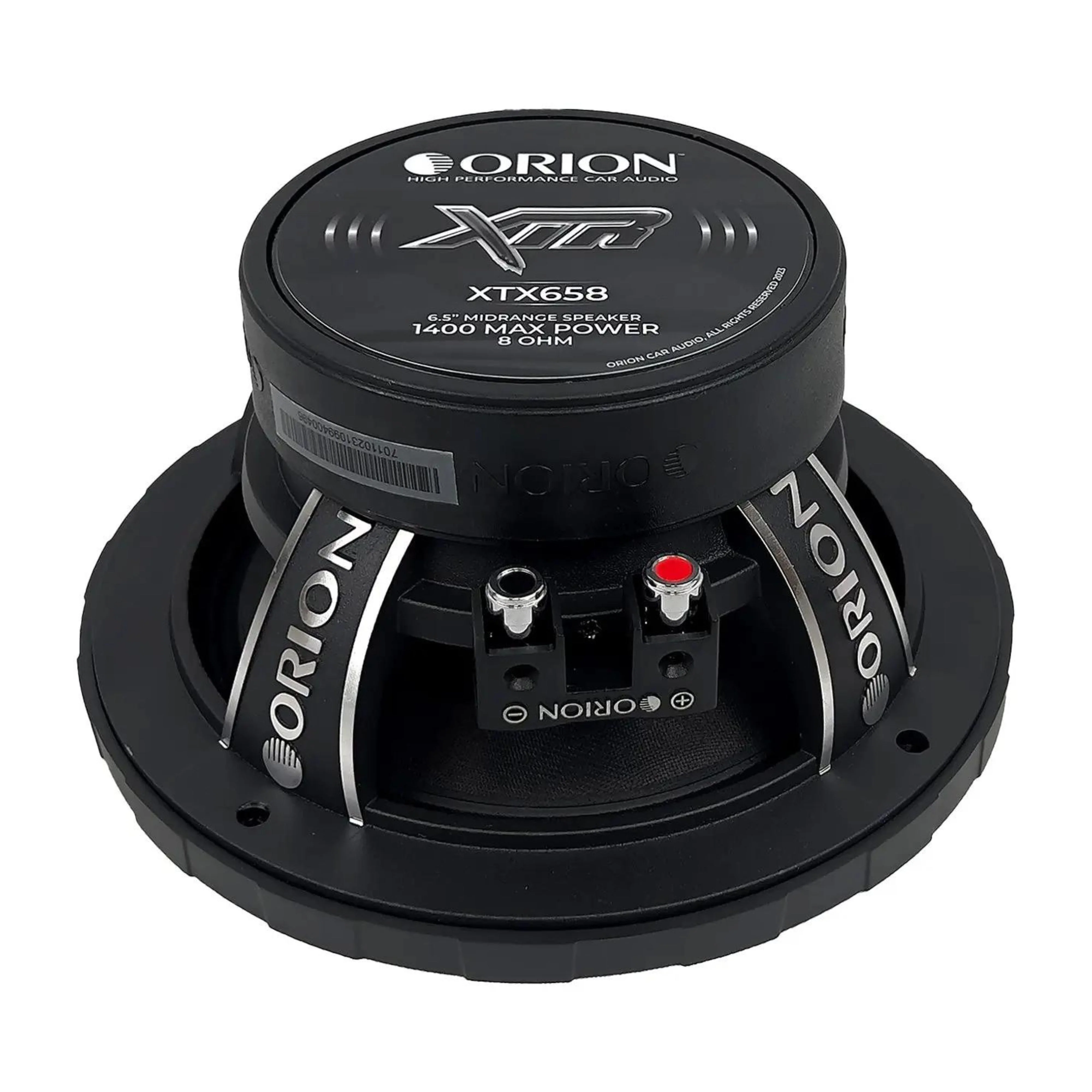 6.5" 8-Ohm 350 Watt RMS Bullet Midrange Car Audio Loudspeakers Pair Orion XTX658 - Image 5