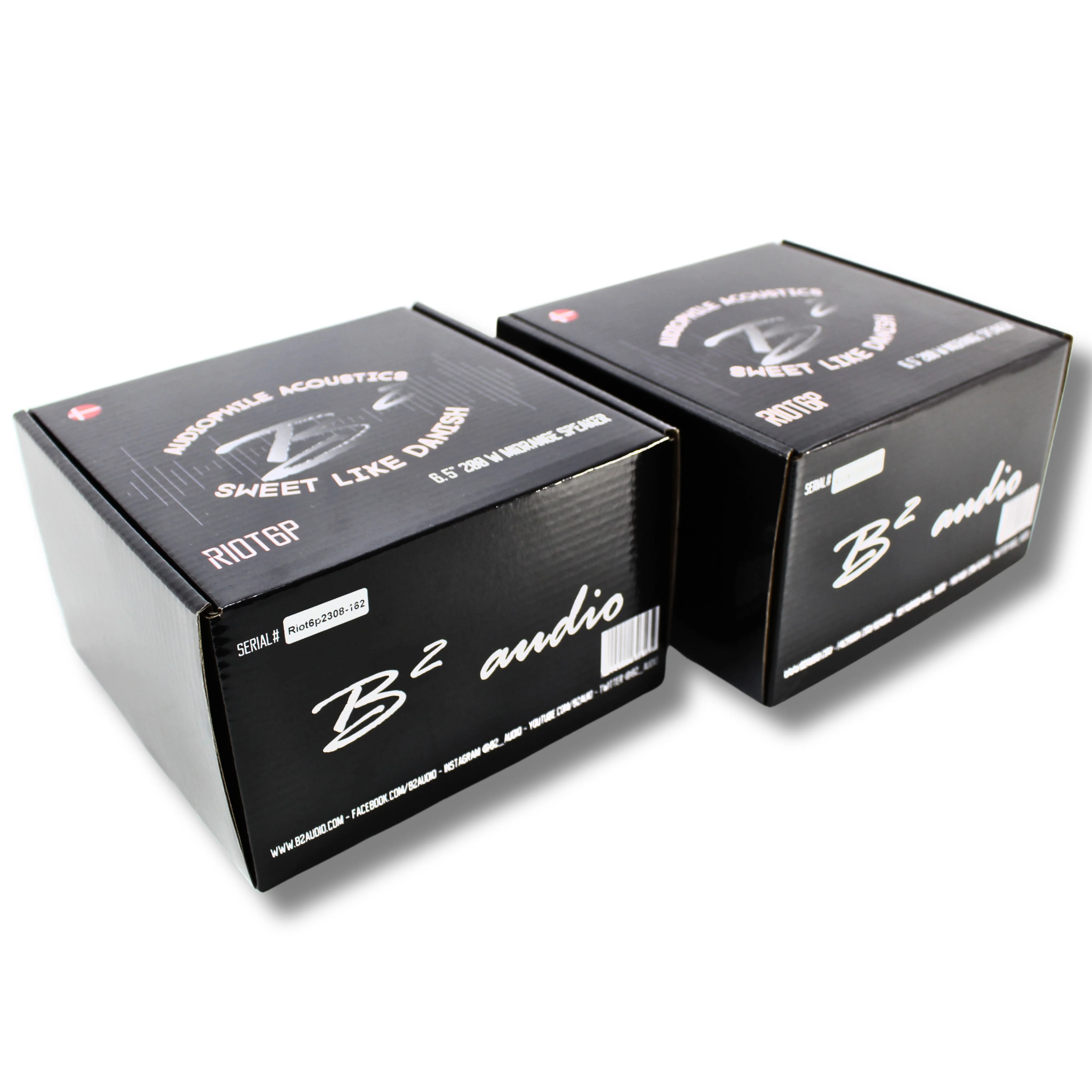 B2 Audio RIOT Pair of 6.5" 4-Ohm 100W RMS Bullet Mid-Range Speakers RIOT6P - Image 8