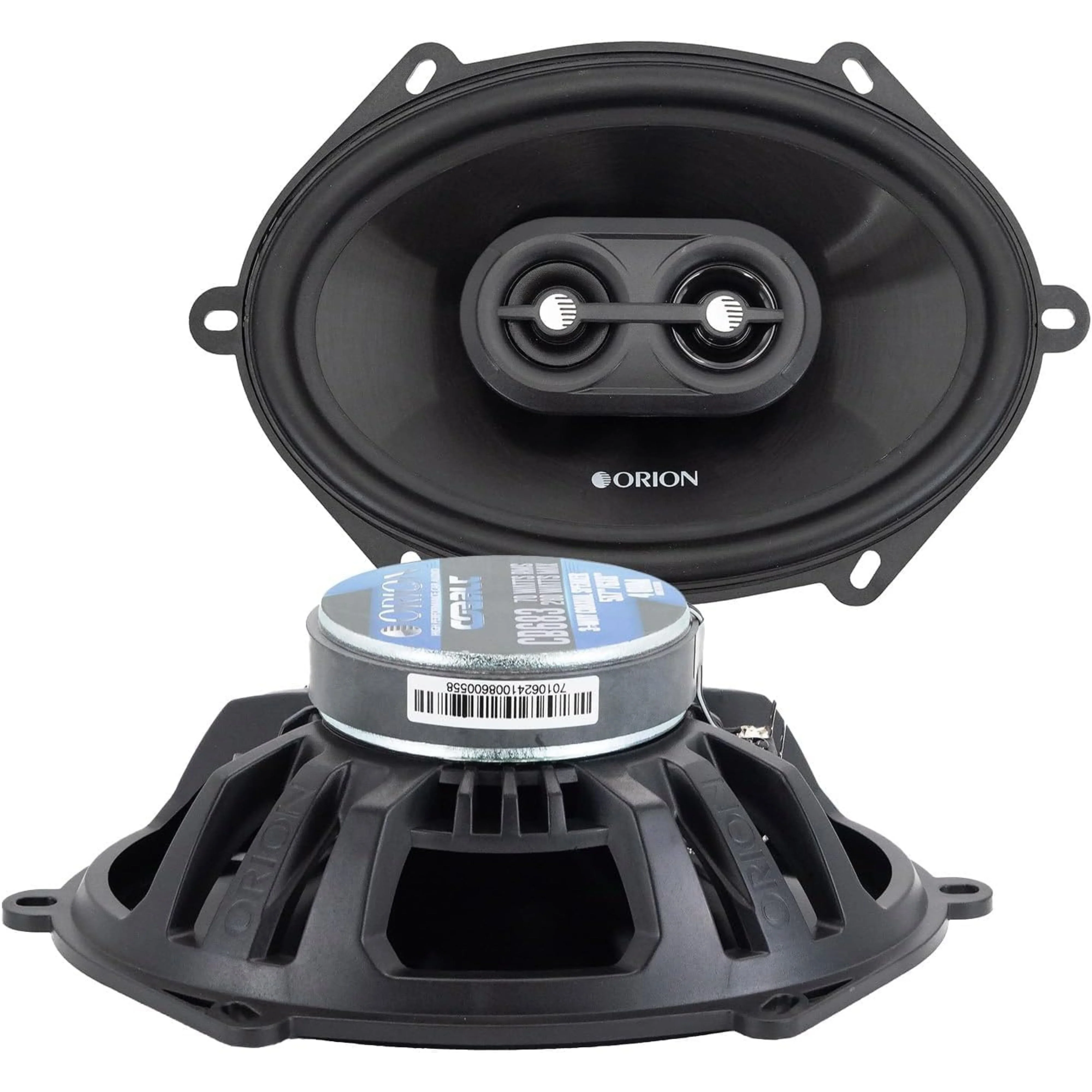 6x8" 70W RMS | 280W Peak 4-Ohm 3-Way Coaxial Speakers ORION COBALT Series/ CB683 - Image 2