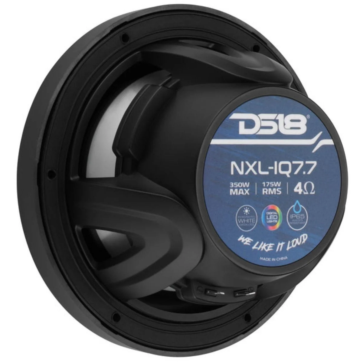 7.7” IP65 175W RMS Bullet Tweeter Marine Speaker Pair Digital LED DS18 NXL-IQ7.7 - Image 7