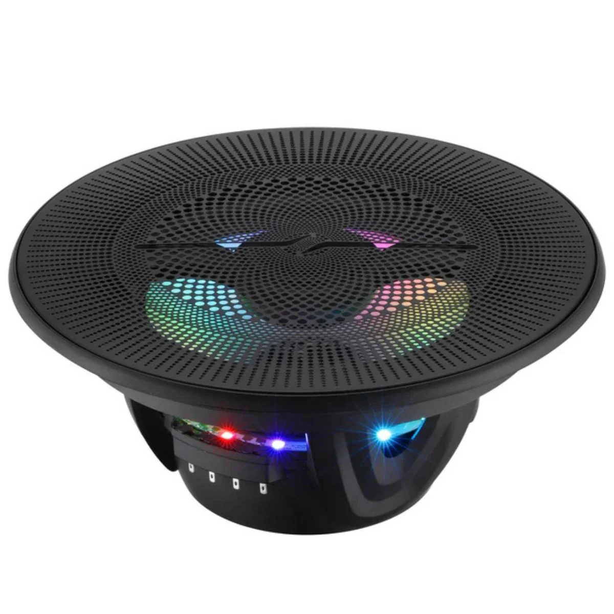 8" 175 W RMS 4-Ohm Marine Coaxial Speakers w Digital LED Ring NXL-LXY8 (Pair) - Image 5