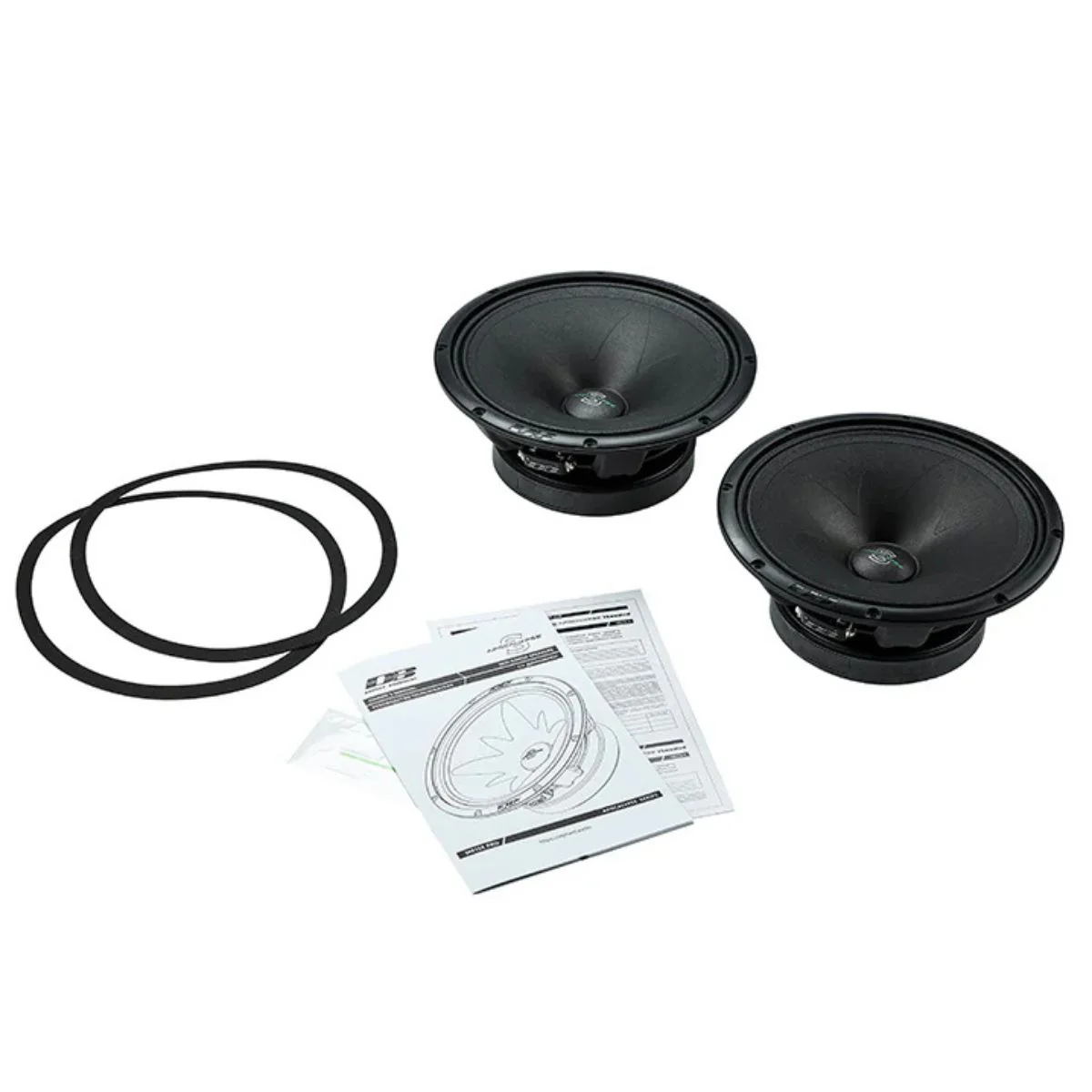Deaf Bonce 8" 180W RMS 4 Ohm Midrange Speakers Pair Apocalypse AP-M81SE PRO - Image 5