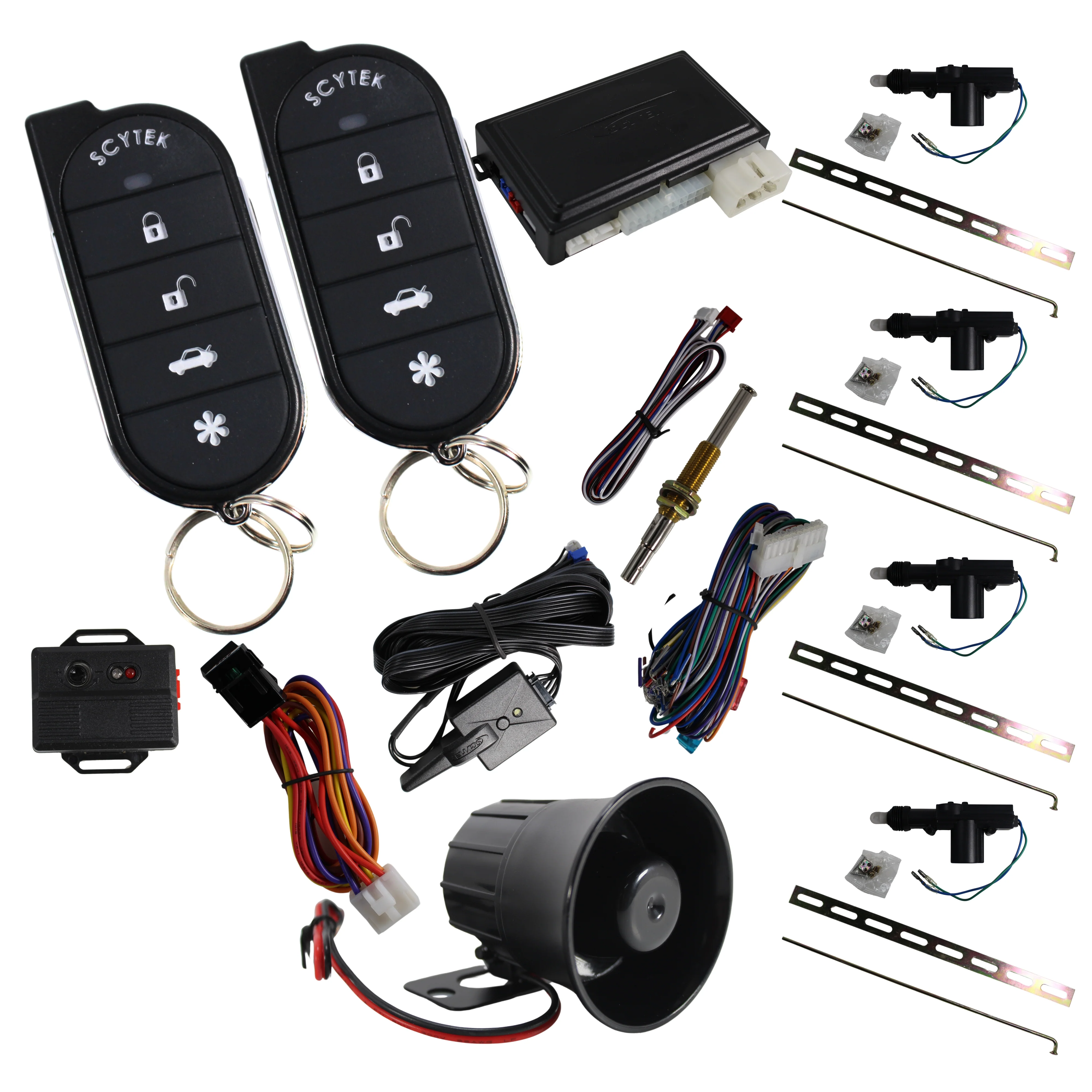 A4 5 Button Remote Engine Start, Keyless Entry, Security System w/ 2 Remotes - Image 18