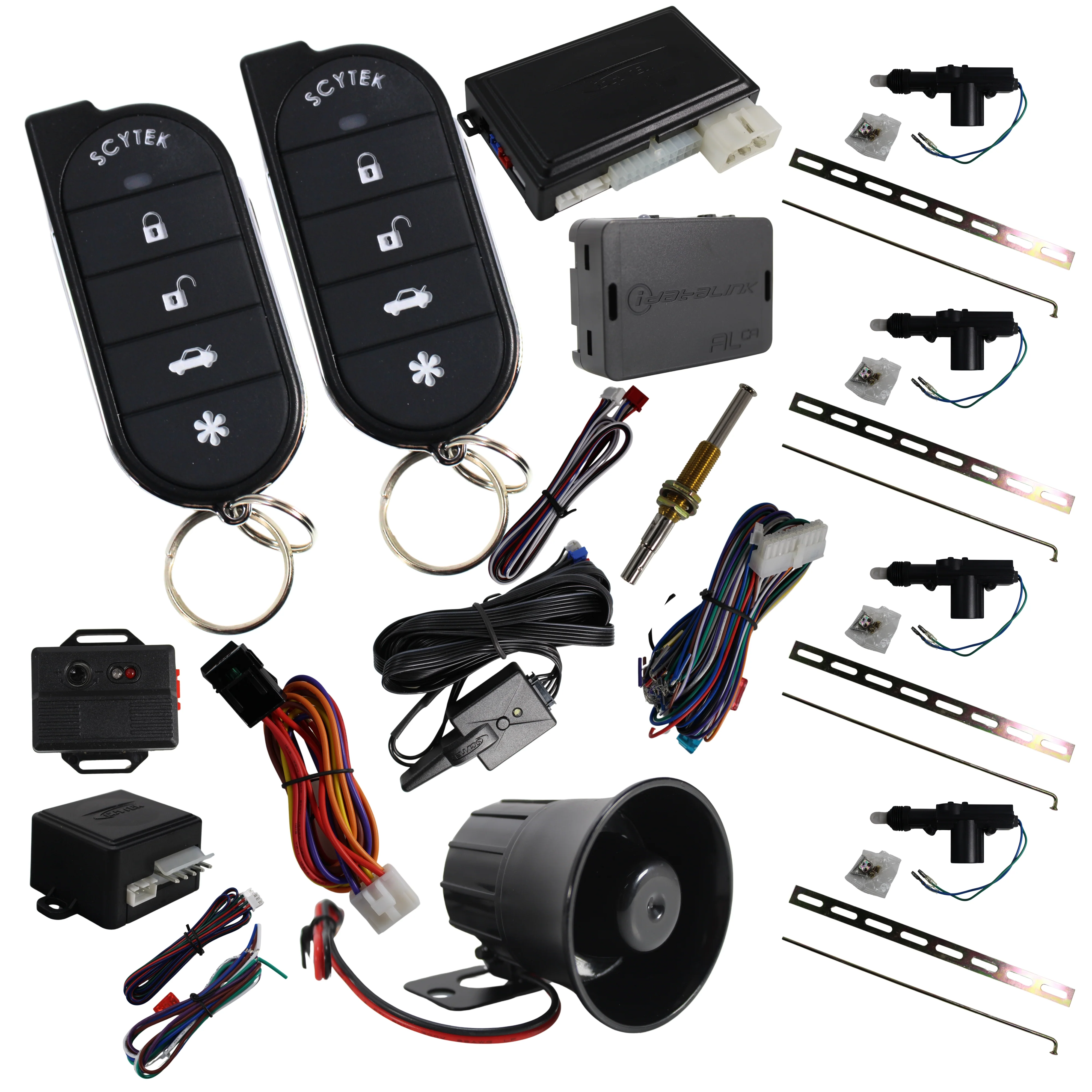 A4 5 Button Remote Engine Start, Keyless Entry, Security System w/ 2 Remotes - Image 23