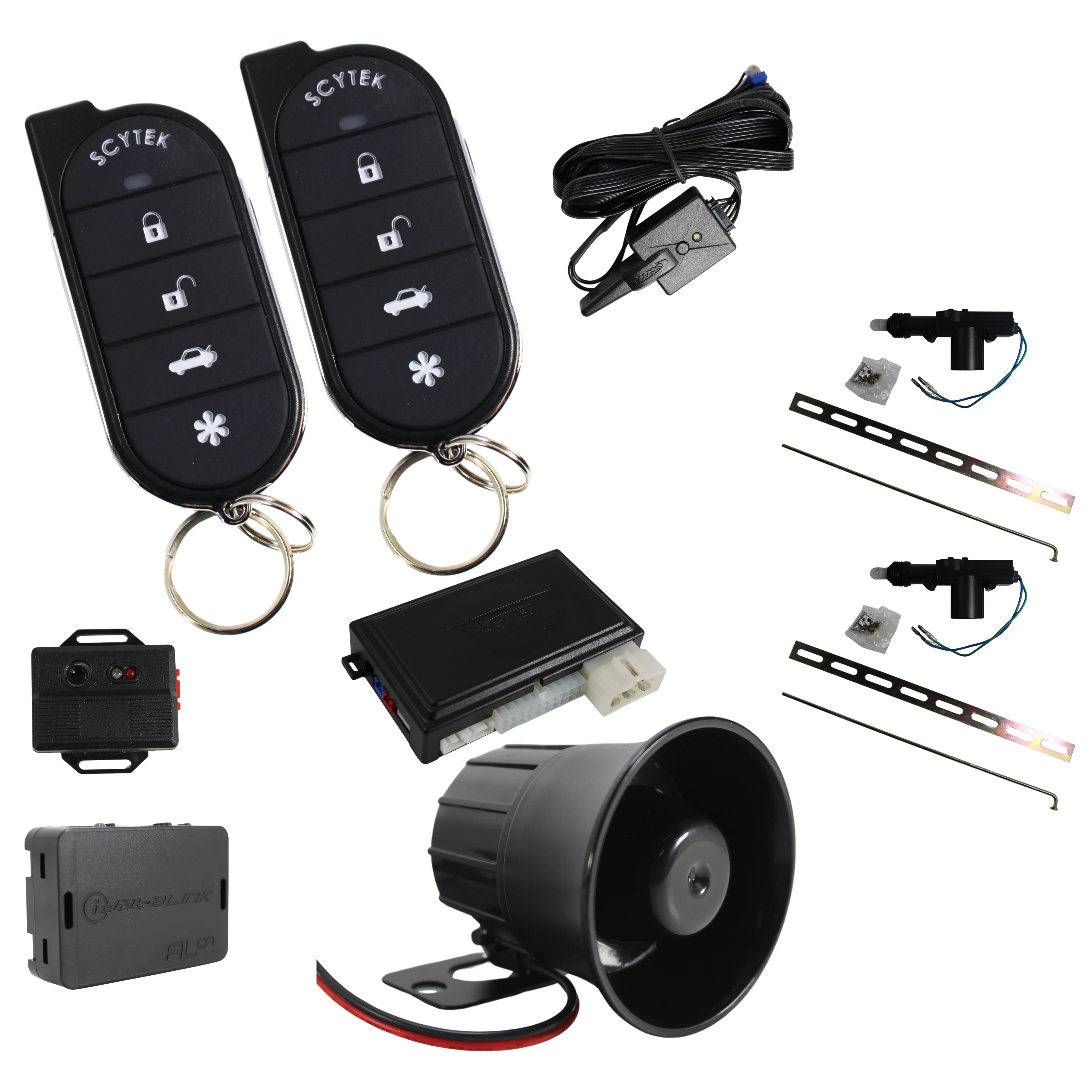 A4 5 Button Remote Engine Start, Keyless Entry, Security System w/ 2 Remotes - Image 5