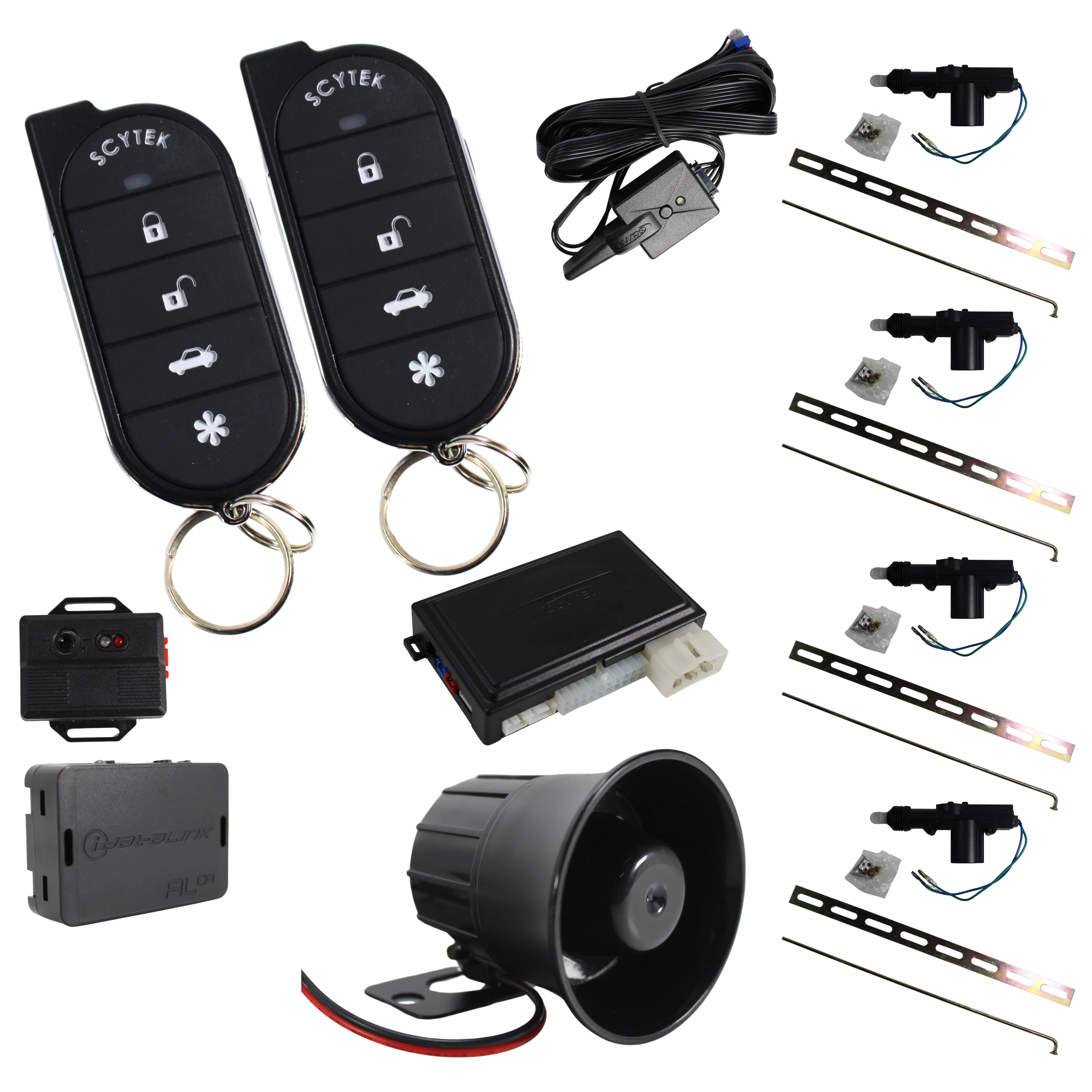 A4 5 Button Remote Engine Start, Keyless Entry, Security System w/ 2 Remotes - Image 6