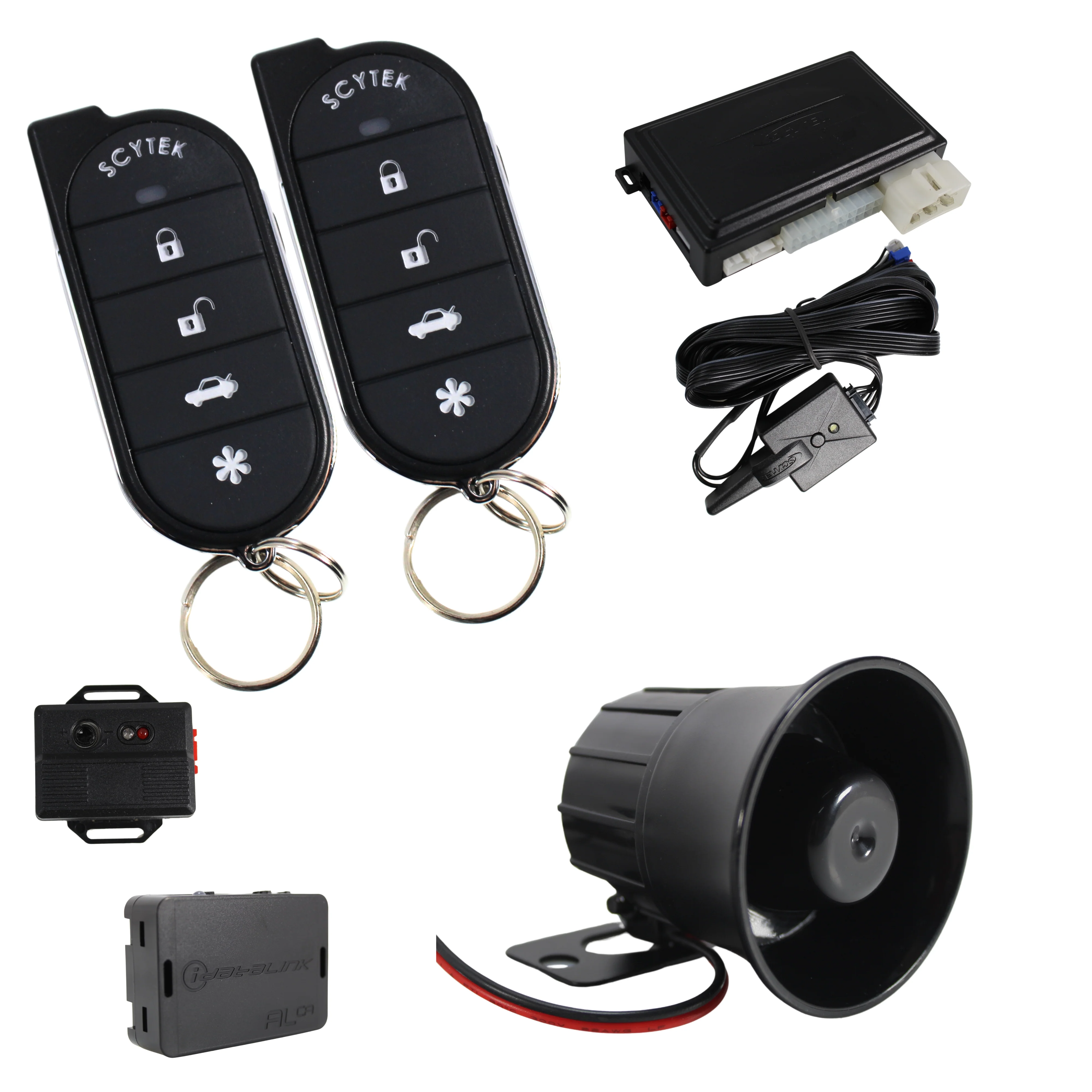 A4 5 Button Remote Engine Start, Keyless Entry, Security System w/ 2 Remotes - Image 7