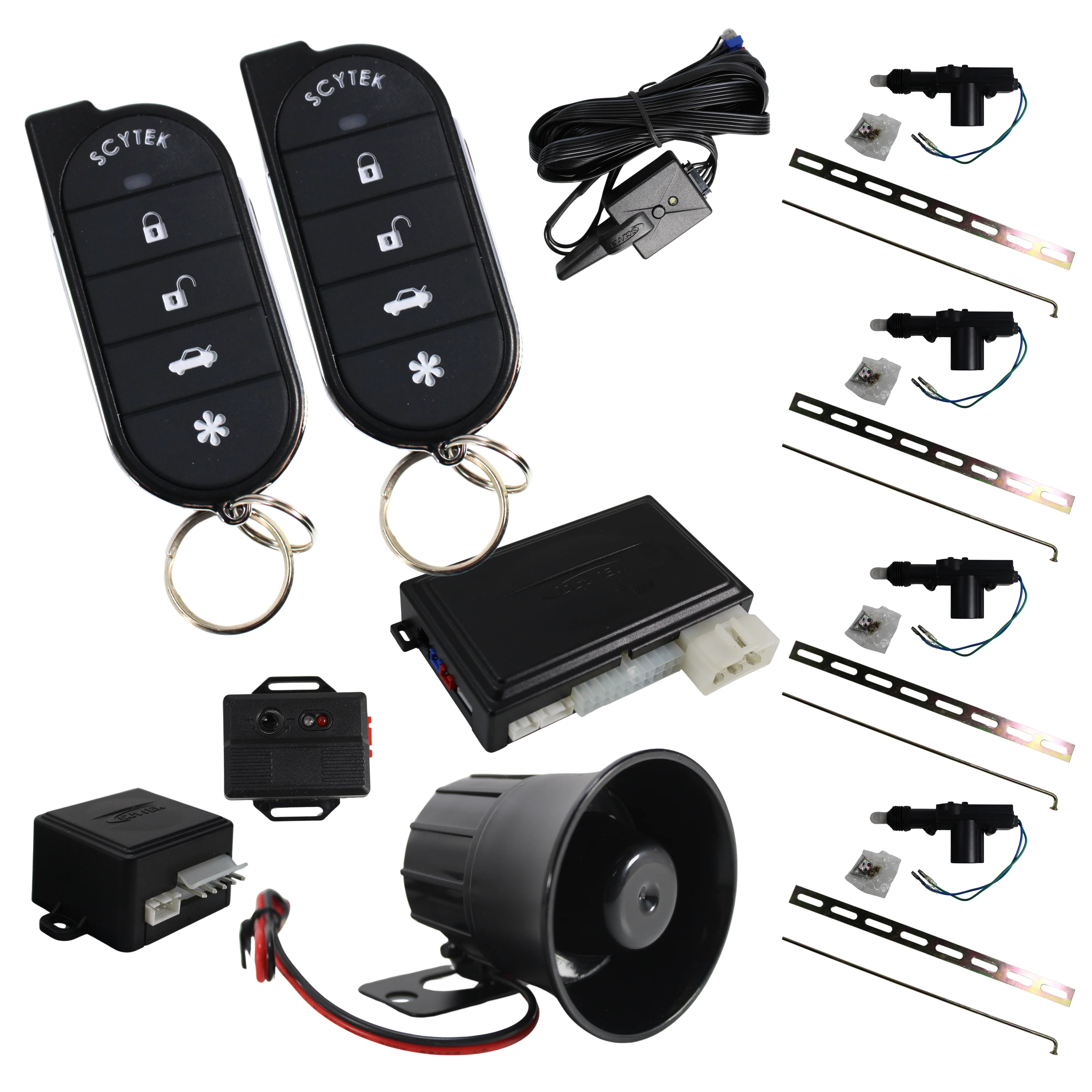 A4 5 Button Remote Engine Start, Keyless Entry, Security System w/ 2 Remotes - Image 8
