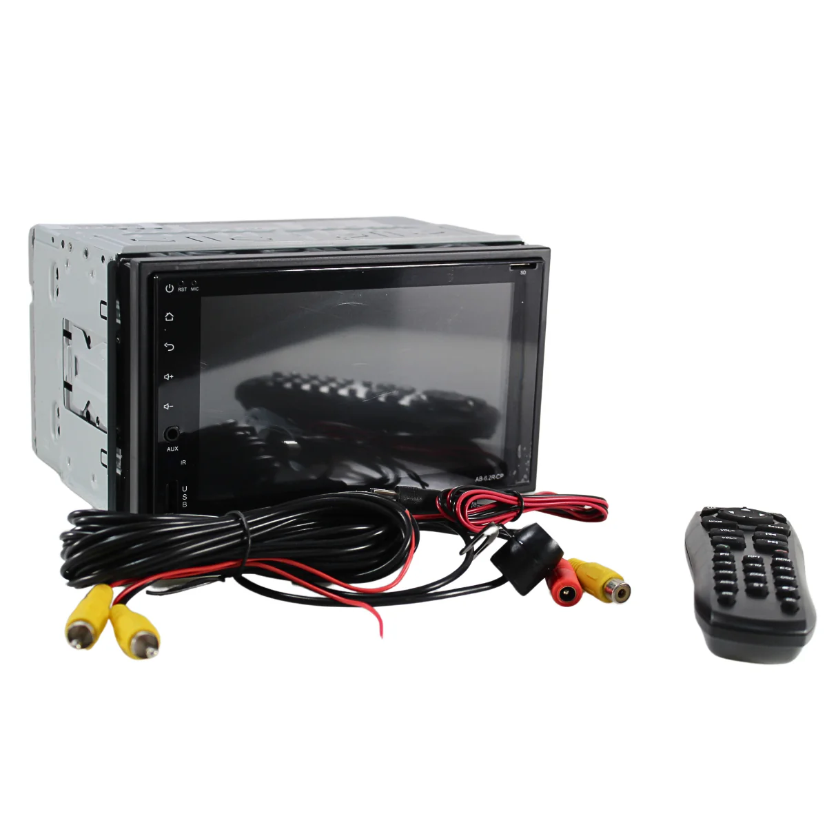 American Bass 6.2" Touchscreen MP5 w/Apple CarPlay & Android Auto Camera In/Out - Image 4