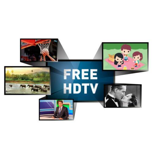 Antenna Digital HD TV Amplified Mile Ultra Thin 60 Miles Range Indoor 1080P 4K - Image 3