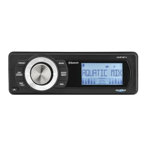 Aquatic Harley Motorcycle Single Din Bluetooth Stereo /w Free DS18 6 Speakers - Image 2