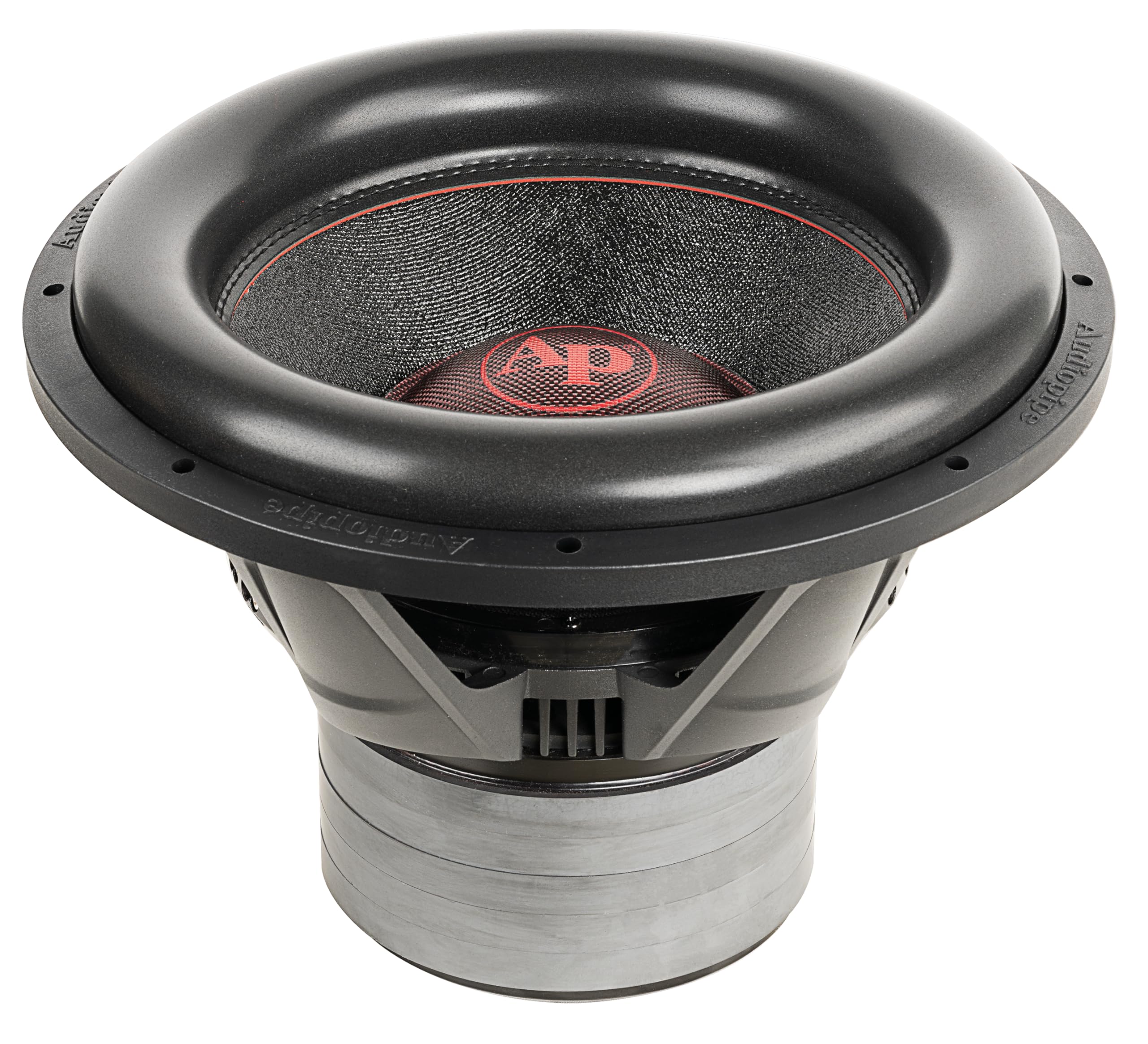 Audiopipe 15" 1500W RMS Dual 4-Ohm 5-Stack Composite Cone Subwoofer - Image 3