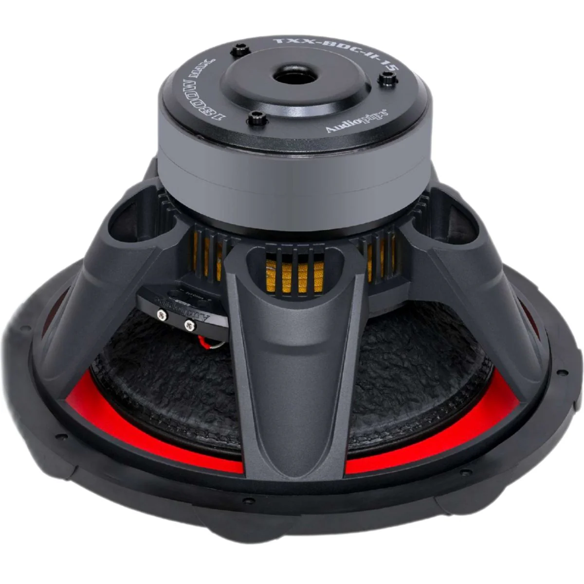 Audiopipe15" 900 Watt RMS Dual 4-Ohm Composite Cone Subwoofer TXX-BDC-II-15 - Image 4