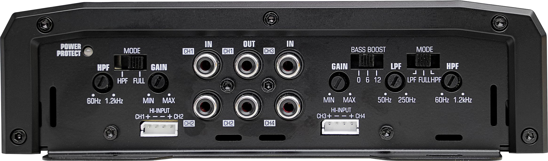 Audiopipe APXL 4-Channel 1400W 2-Ohm Full Range Class-AB Amplifier APXL-1400.4 - Image 5