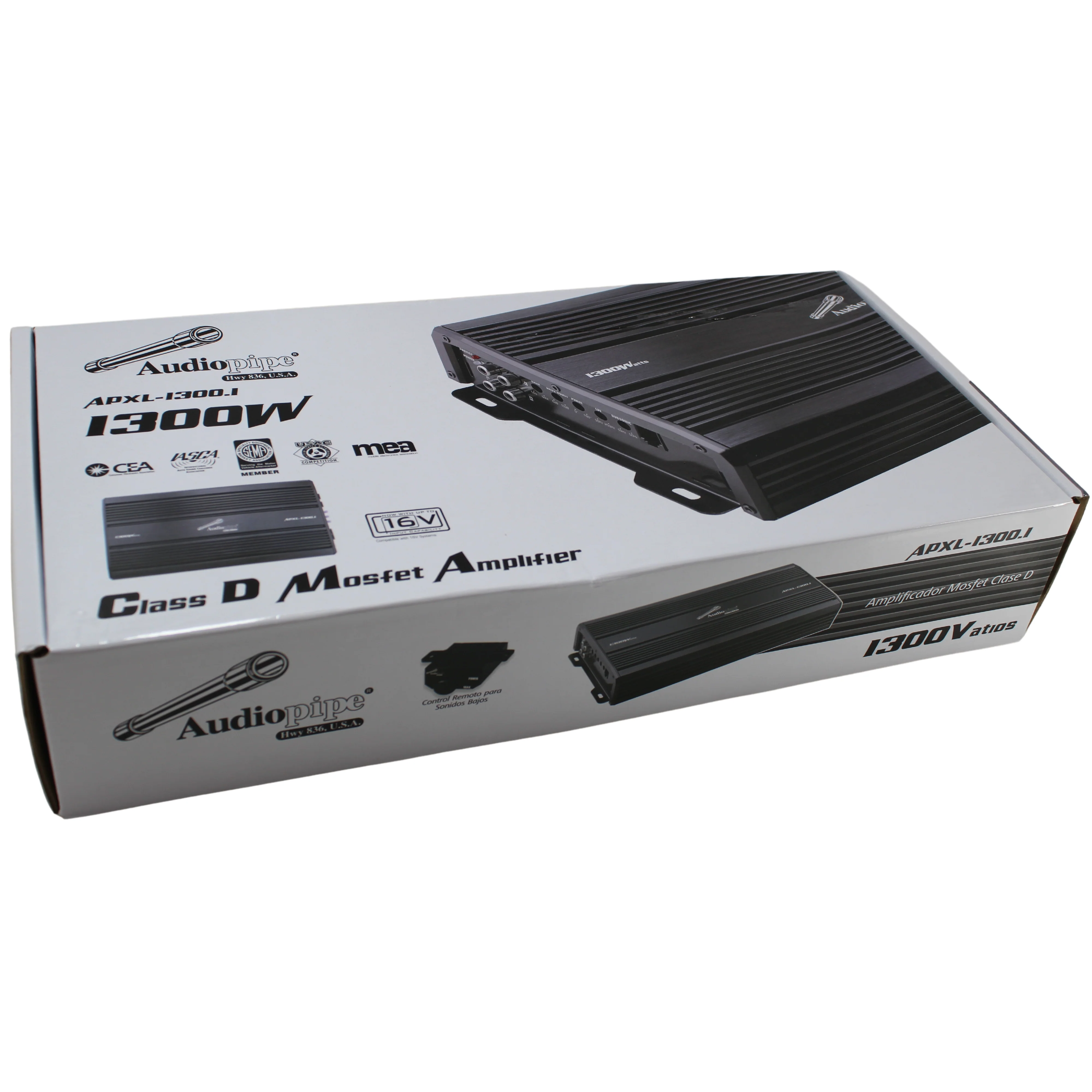Audiopipe APXL Monoblock 1300W 1-Ohm Narrow Range Class-D Amplifier APXL-1300.1 - Image 6