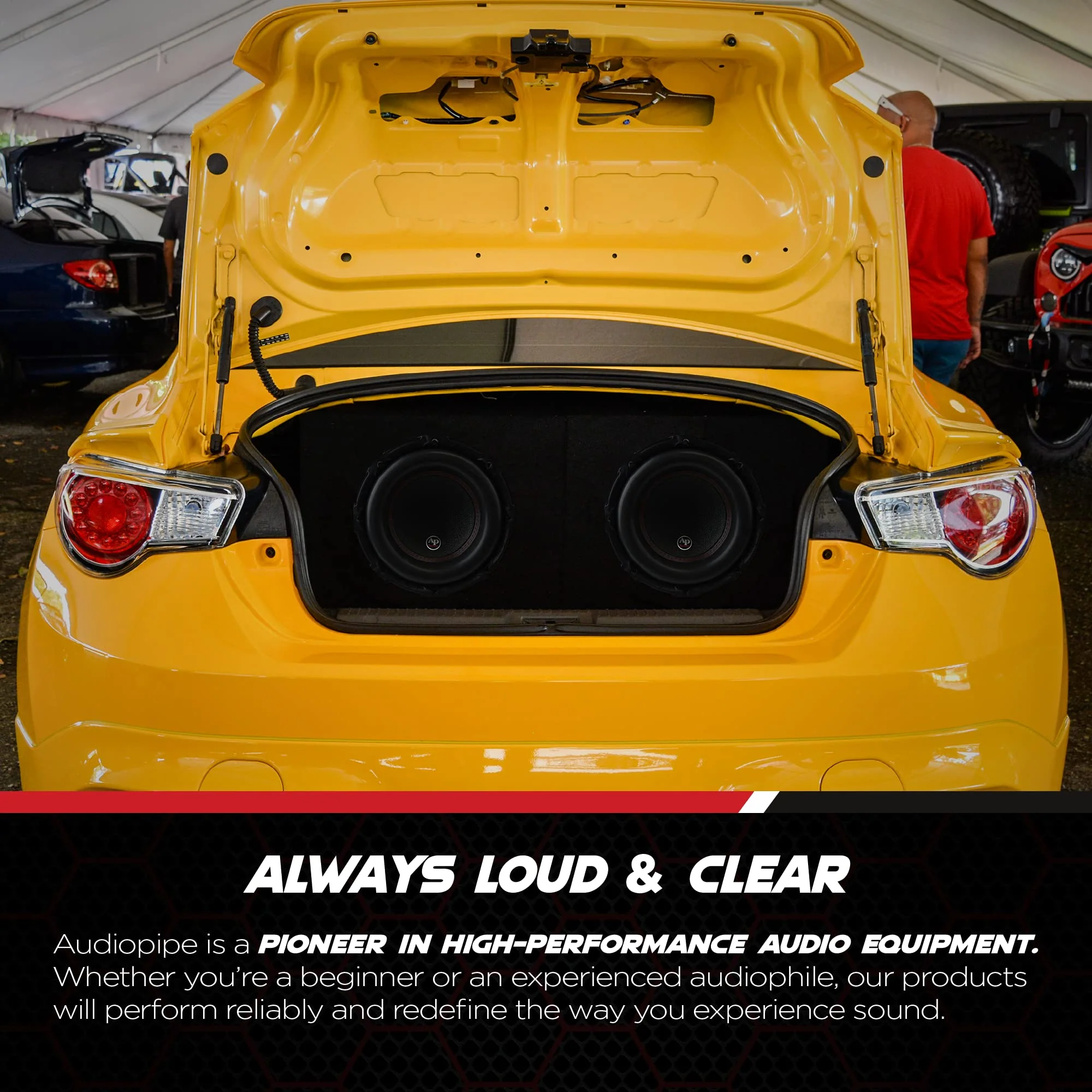 Audiopipe BD Series 15" Subwoofer - 2400W PMPO, 1200W RMS, Dual 4-Ohm Voice Coil - Image 5