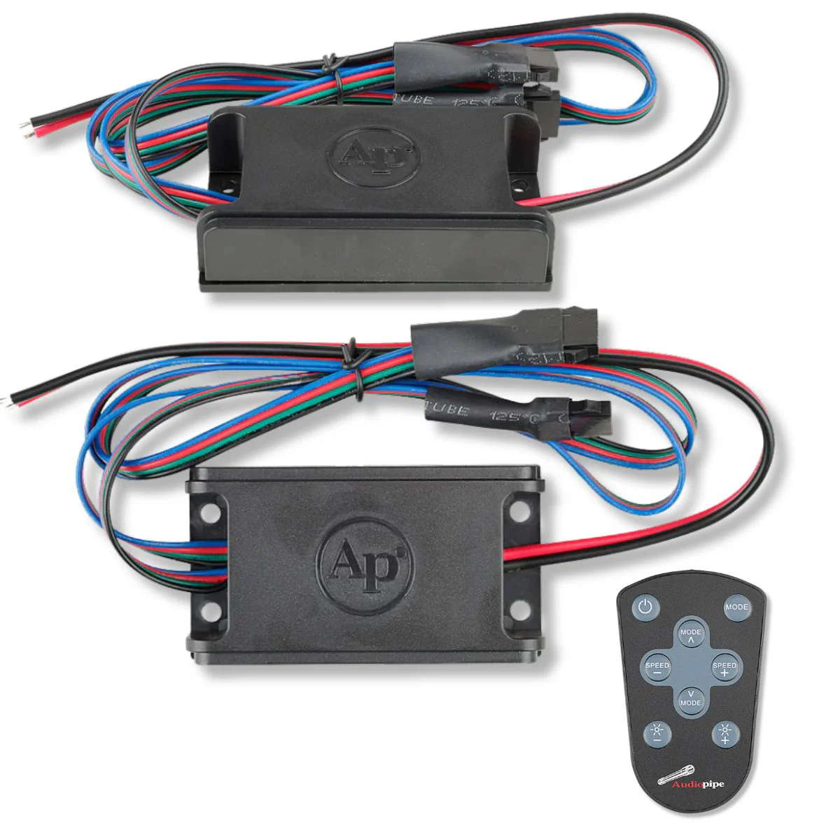8" 175W RMS Coaxial 2-Way Marine Speaker Pair w/ RGB LED Lights | APSW-804GL - Image 8