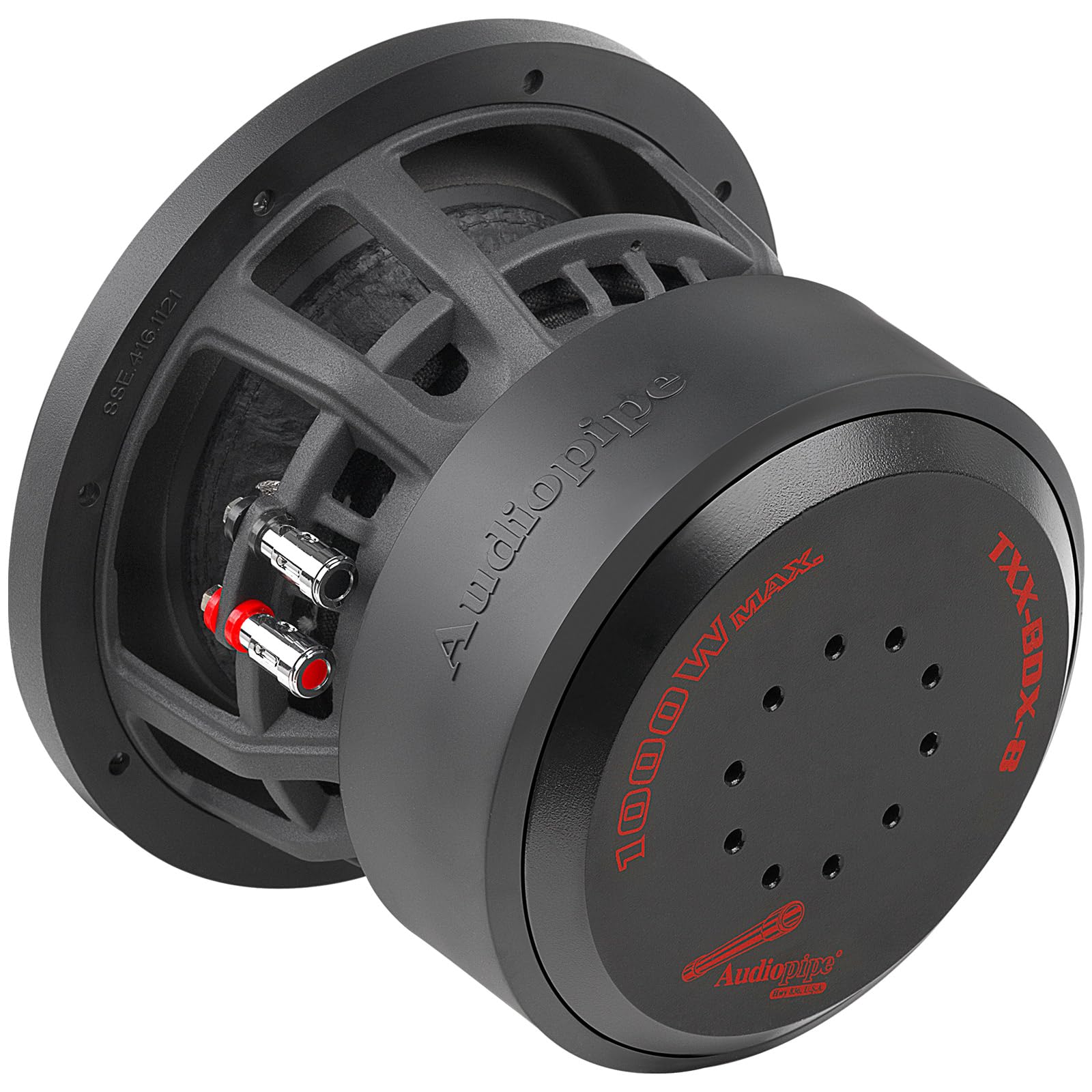 8" 500W RMS 4-Ohm DVC Competition Subwoofer Audiopipe TXX-BDX Series TXX-BDX-8 - Image 5